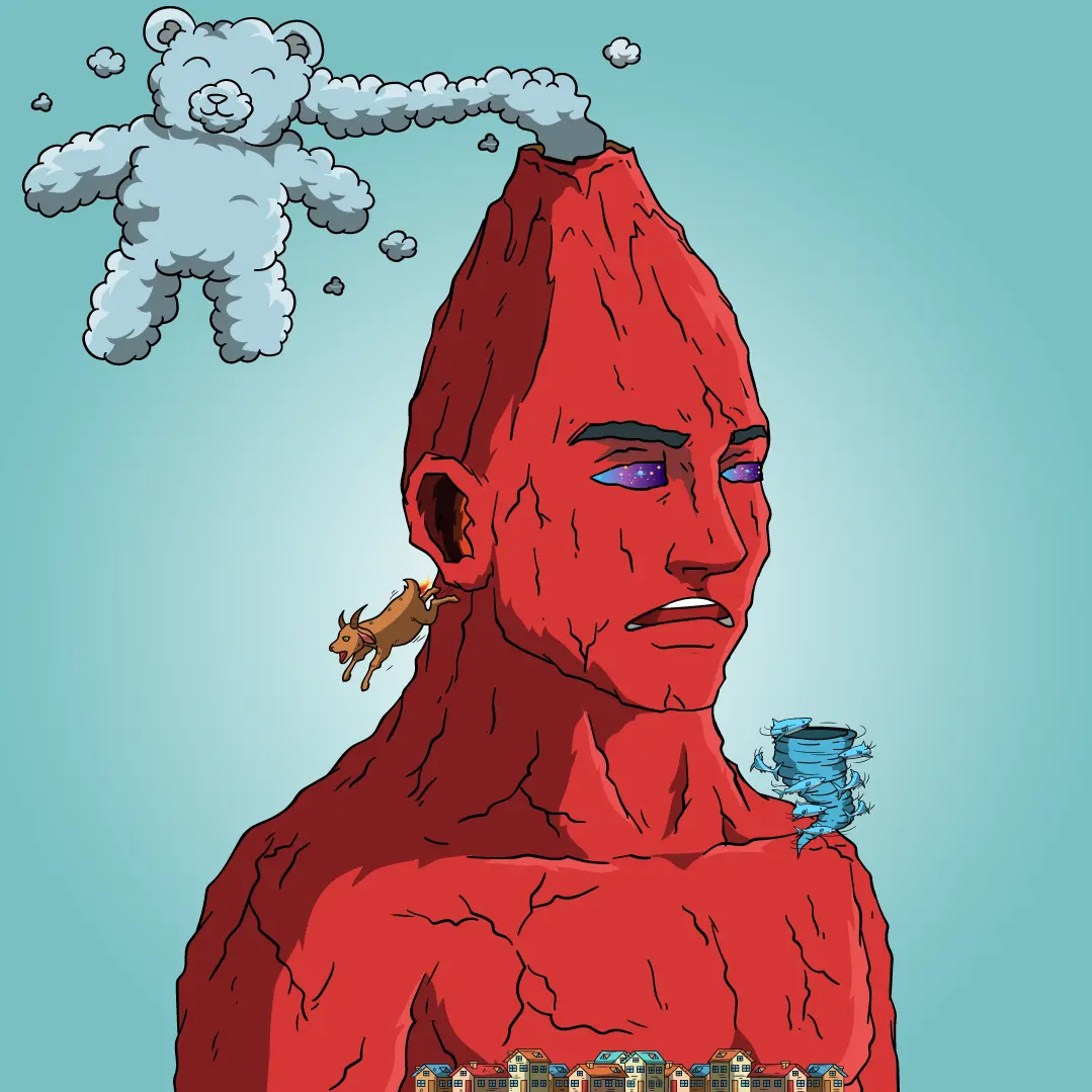 Volcano Boyz #2087 NFT on Algorand