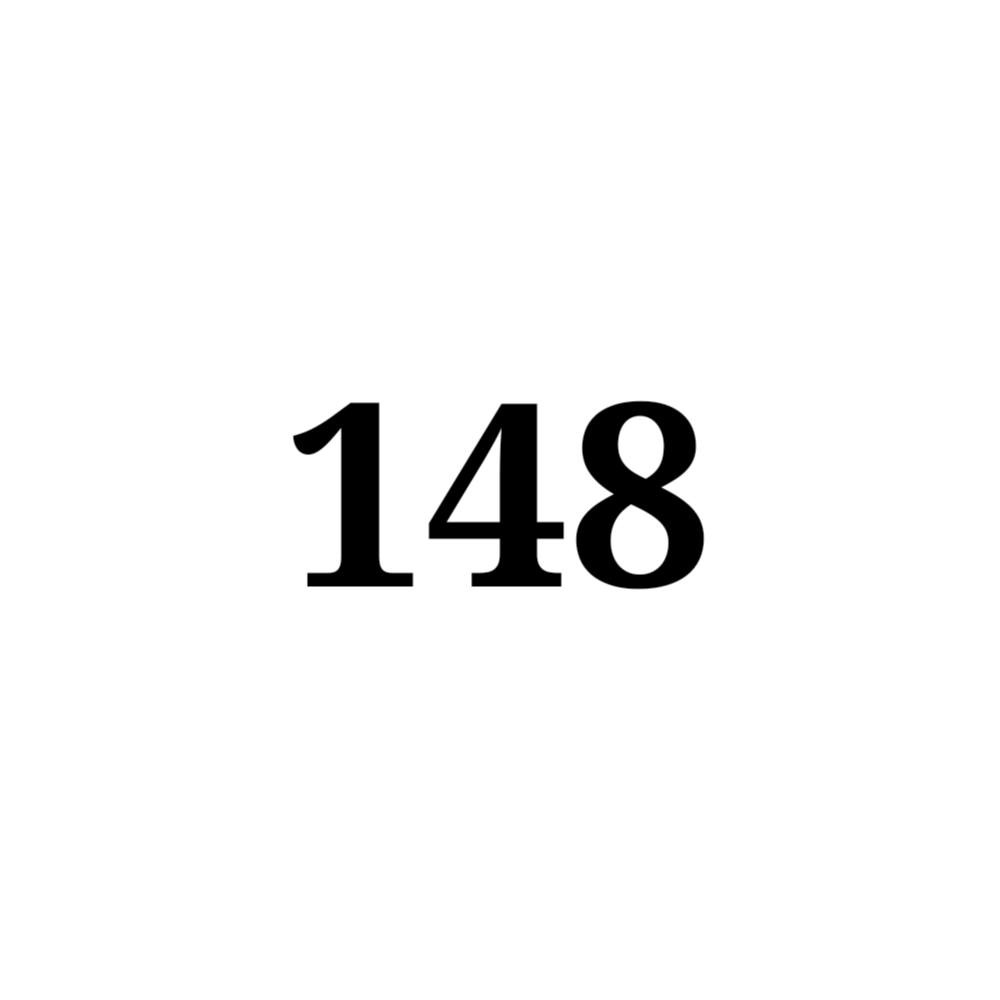 Number 148 NFT on Algorand