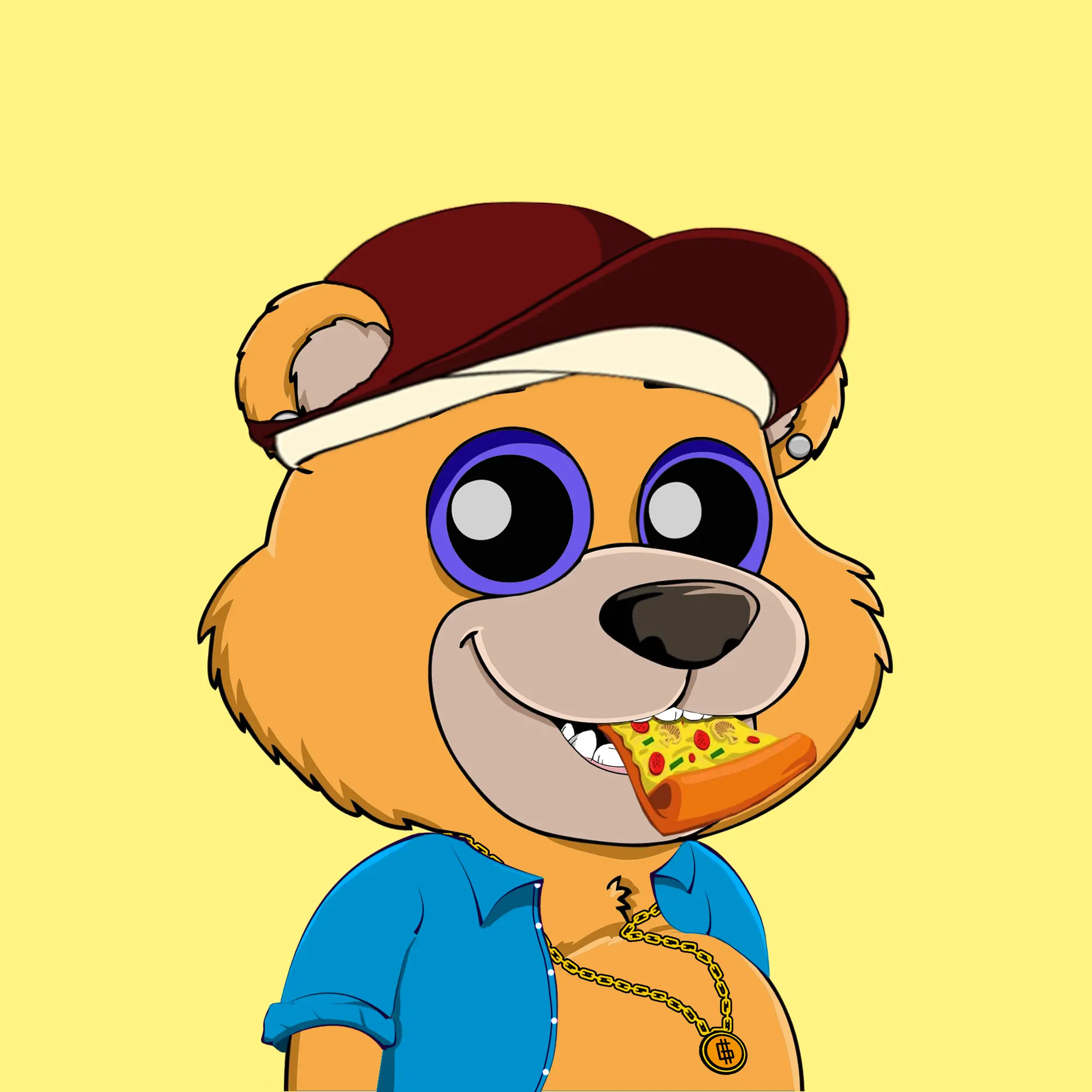 Gluttonous Bears #296 NFT on Algorand