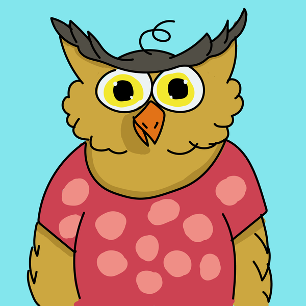 An image of Owlgos Owl Series #001