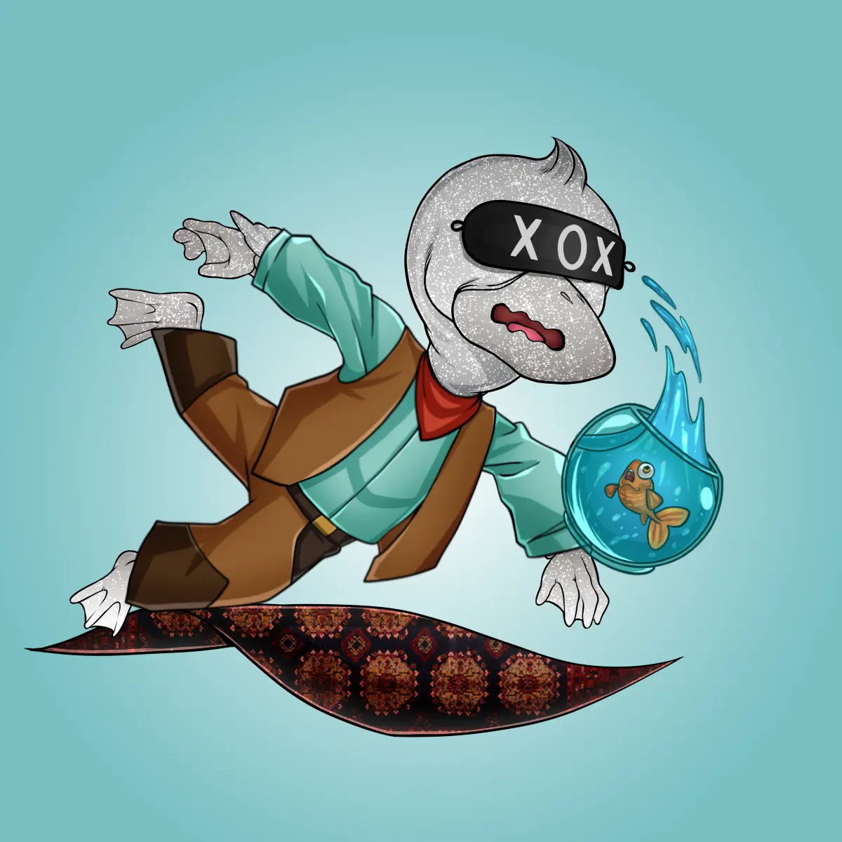 Rug Friends  #1924 NFT on Algorand