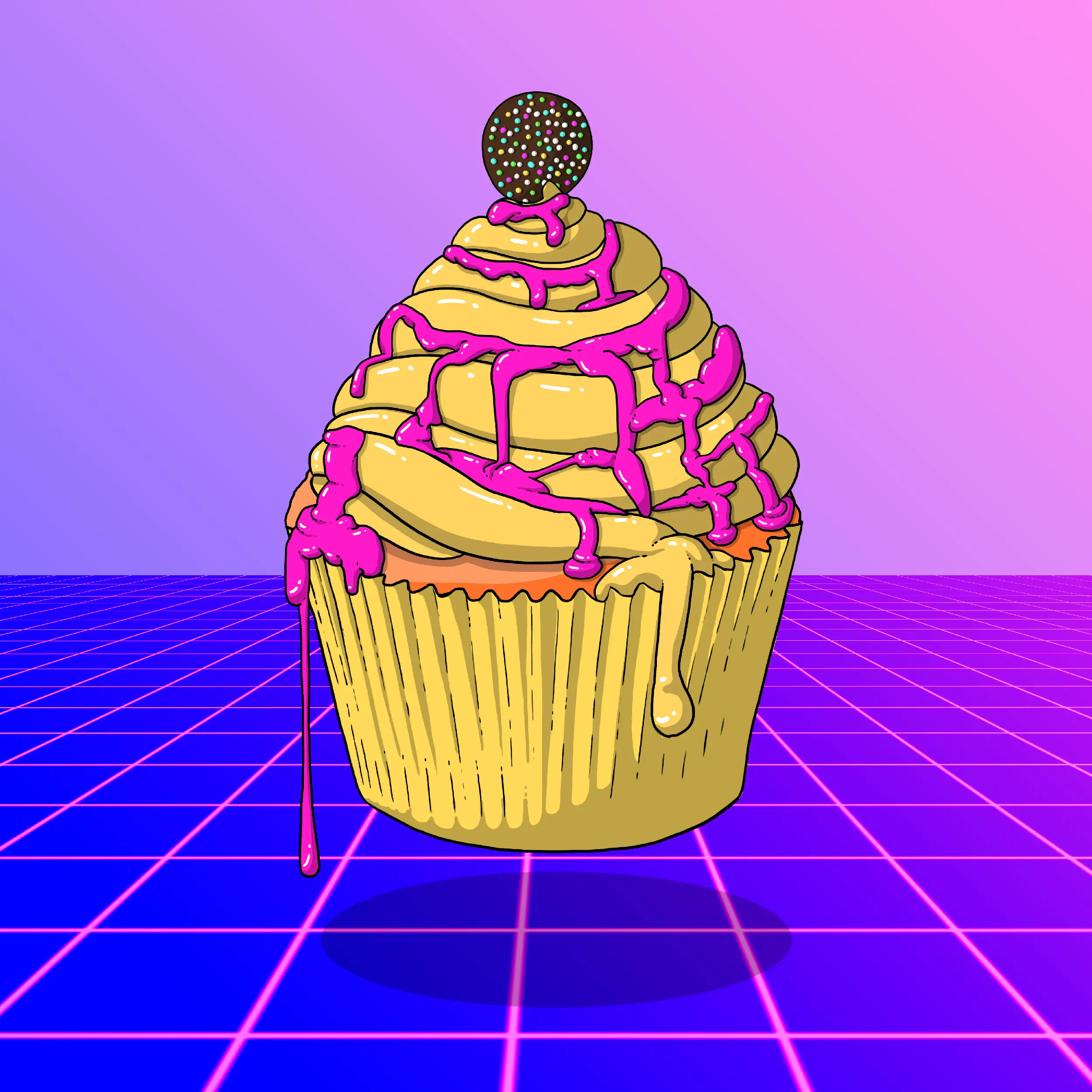 Cupcakes #65 NFT on Algorand