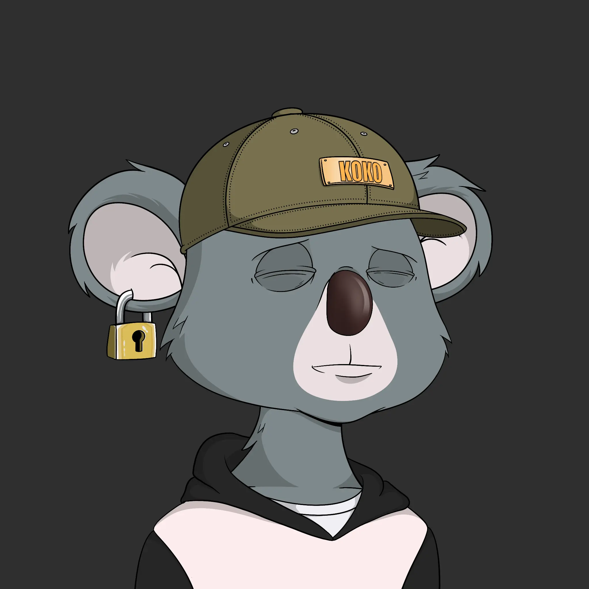 Bad Koala Society #4049 NFT on Algorand