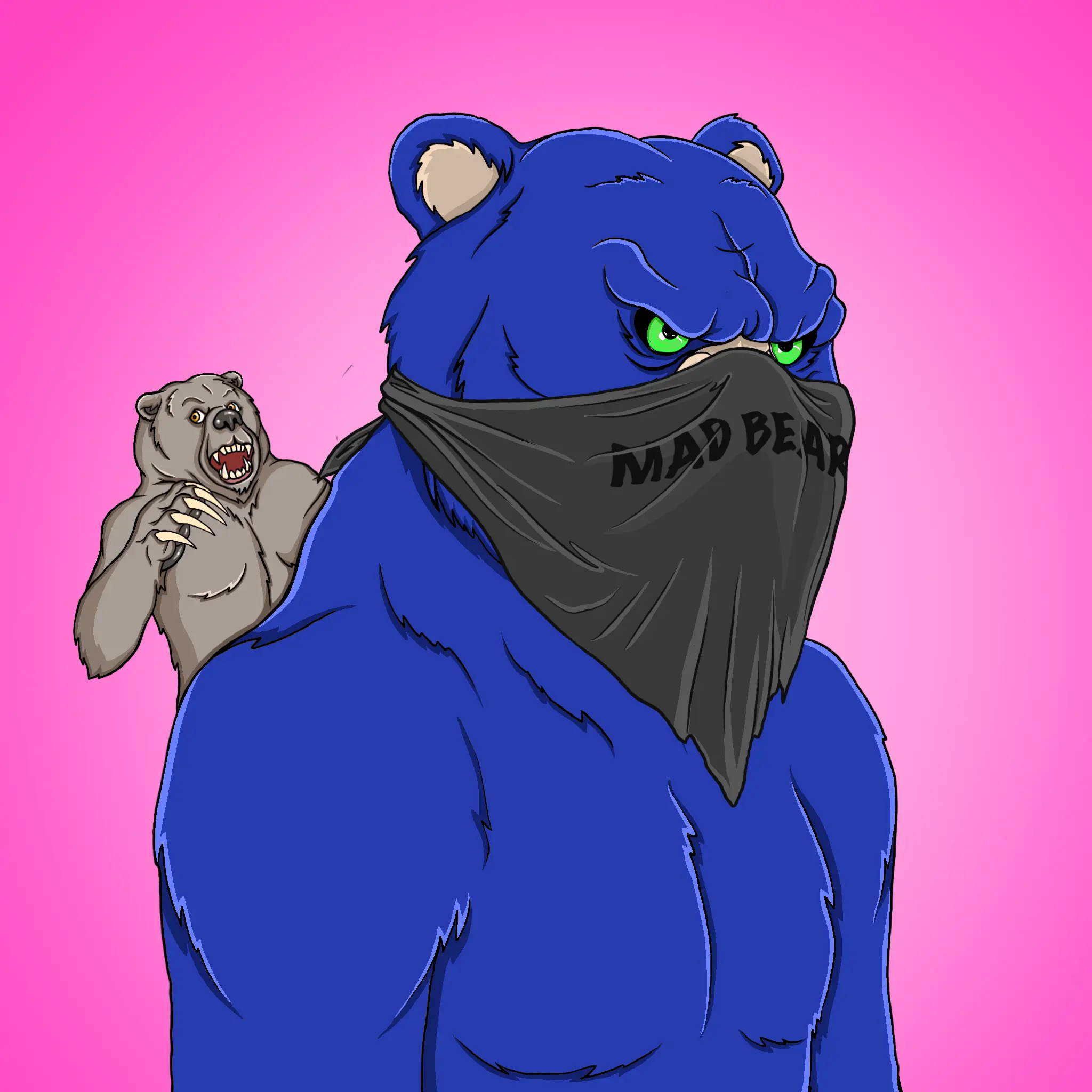 Mad Bears #1393 NFT on Algorand