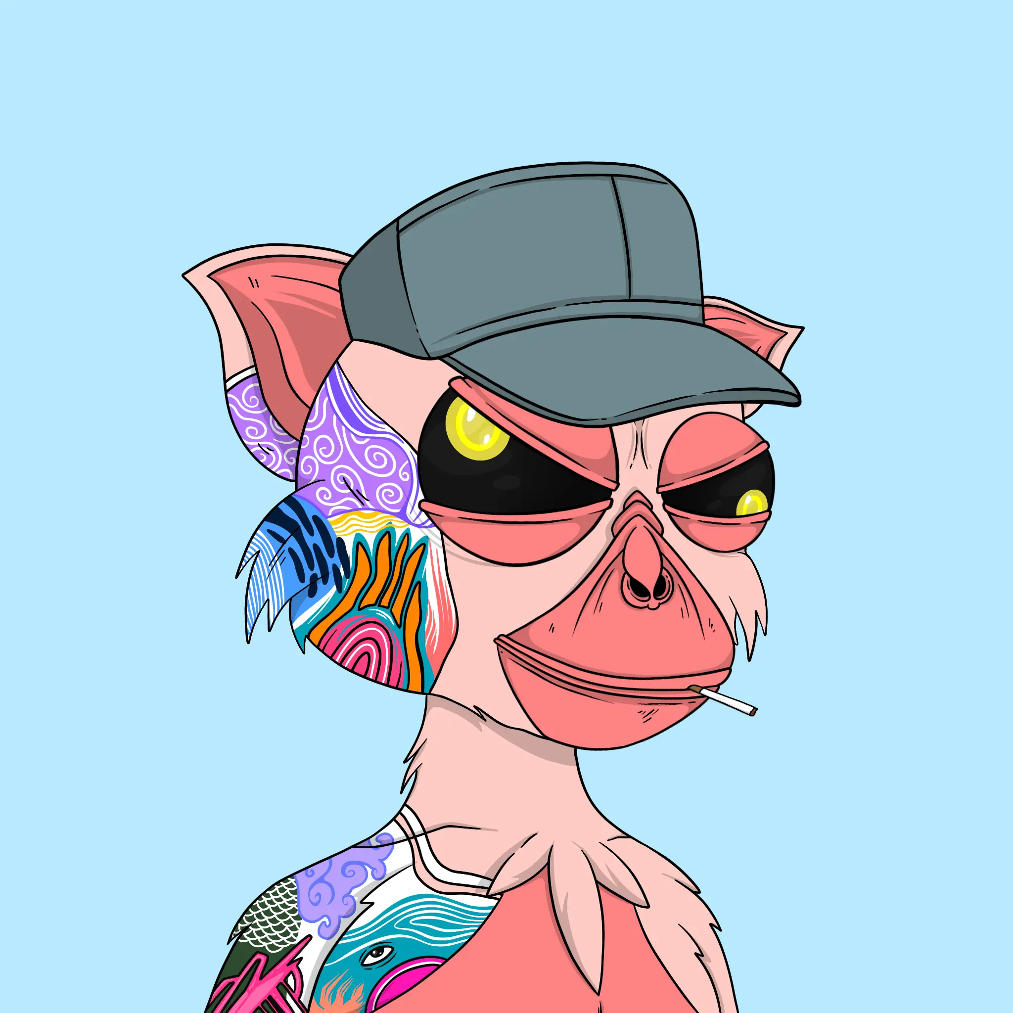 Trendy Tarsier #1961 NFT on Algorand