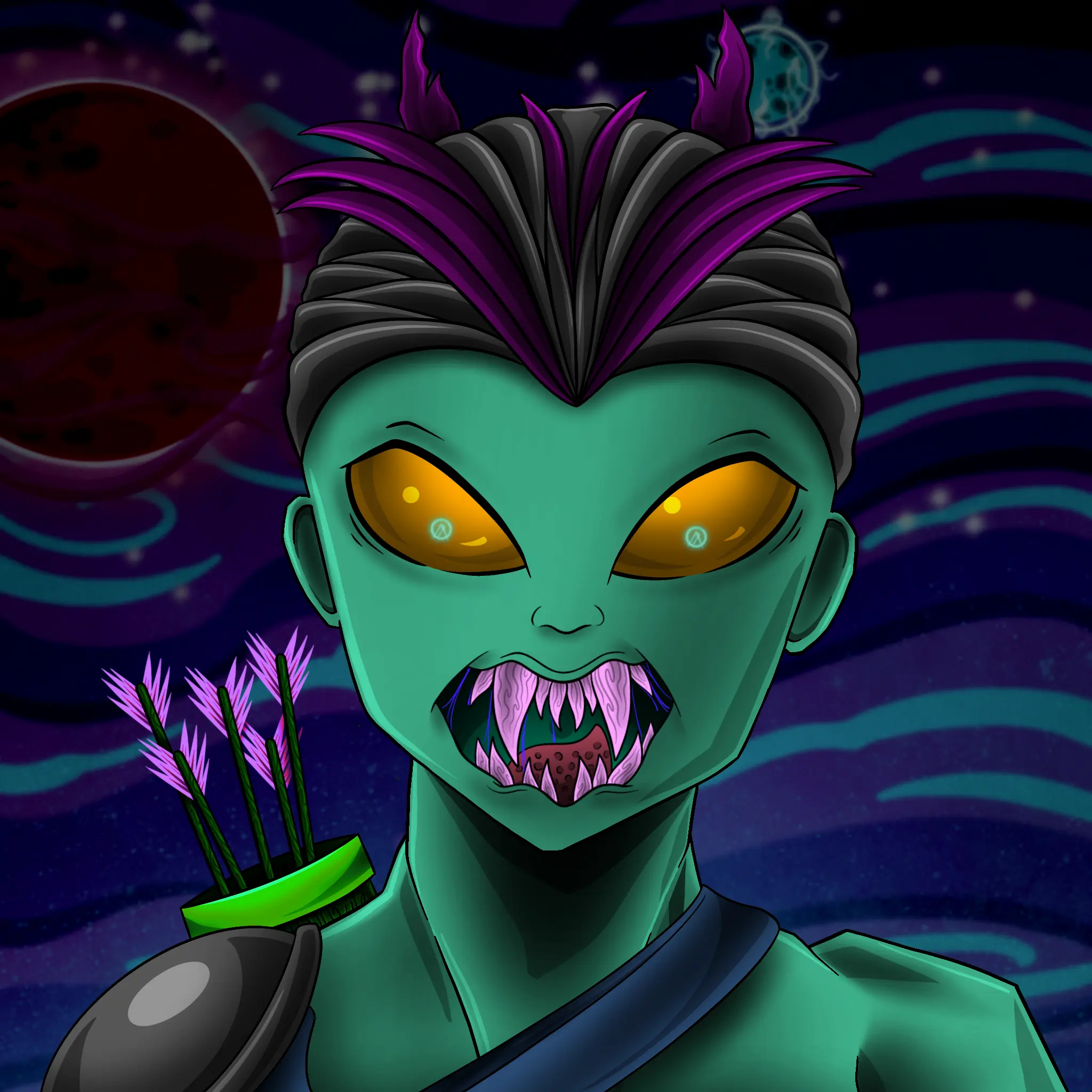 Octalien #138 NFT on Algorand
