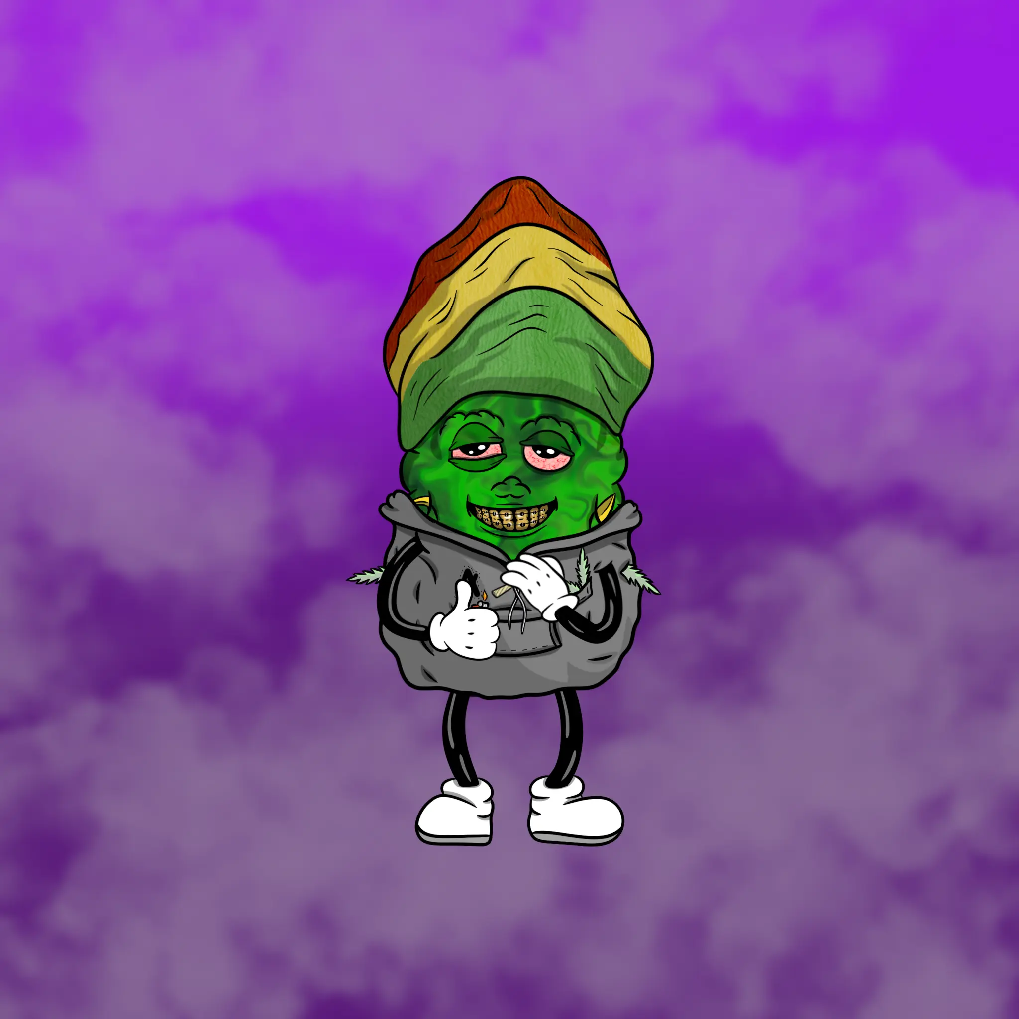 Blazing Budz #704 NFT on Algorand