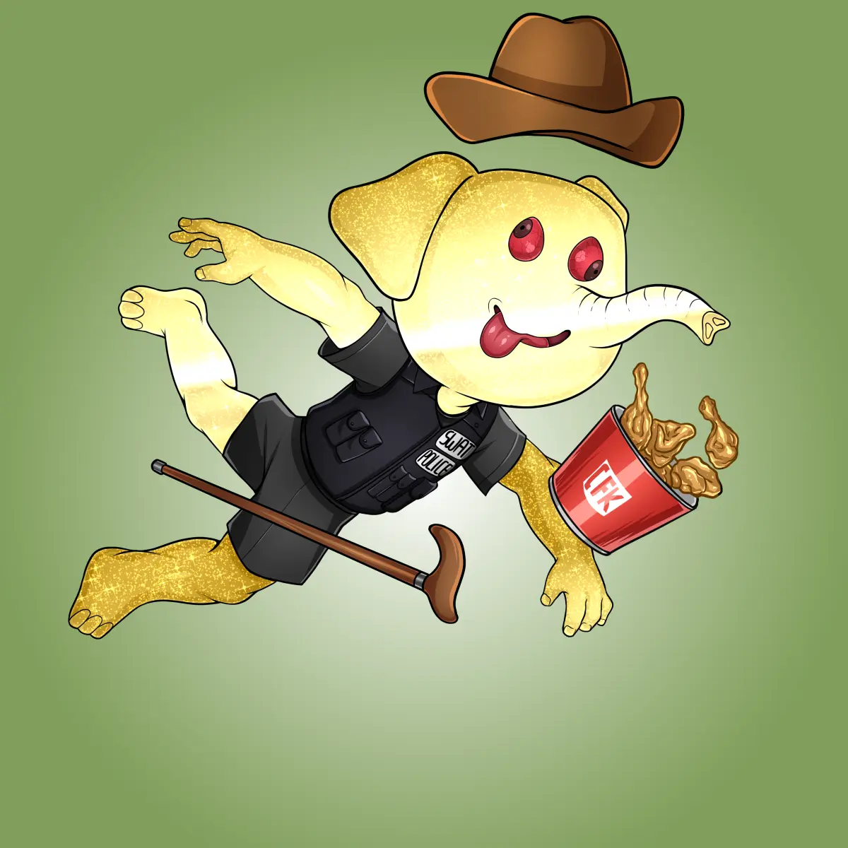 Rug Friends  #3229 NFT on Algorand