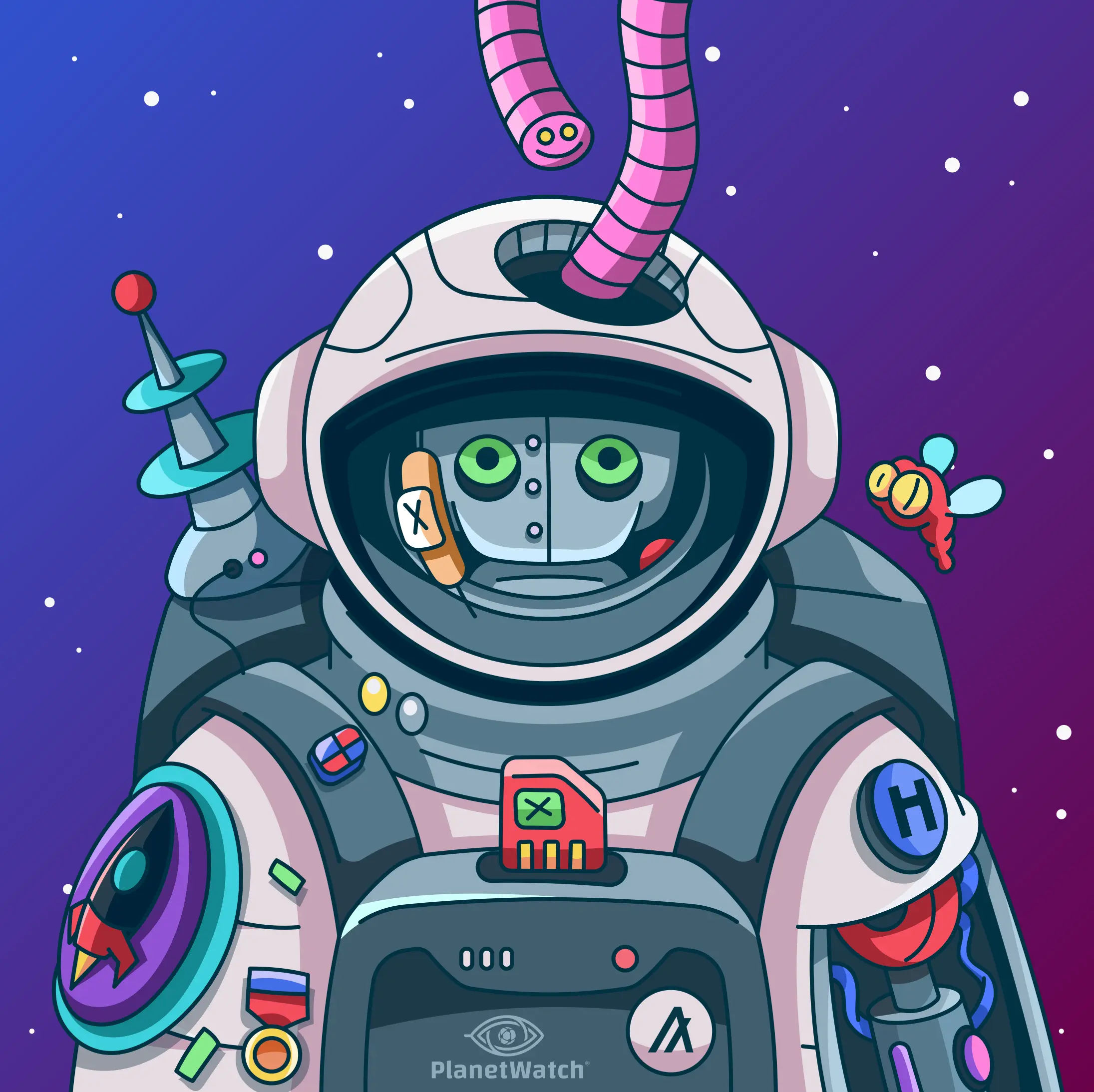 Atomic Astros #318 NFT on Algorand