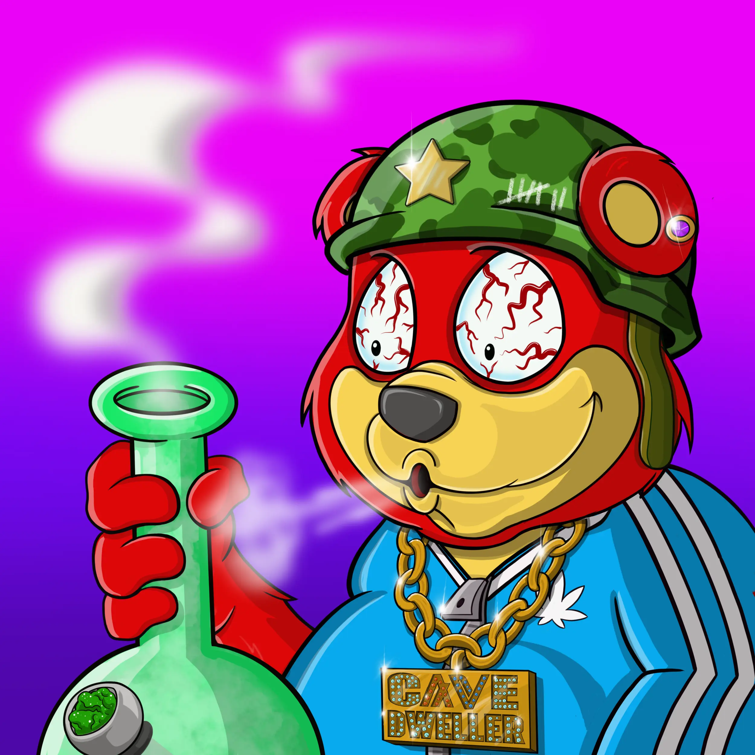 Burnin Bears #285 NFT on Algorand