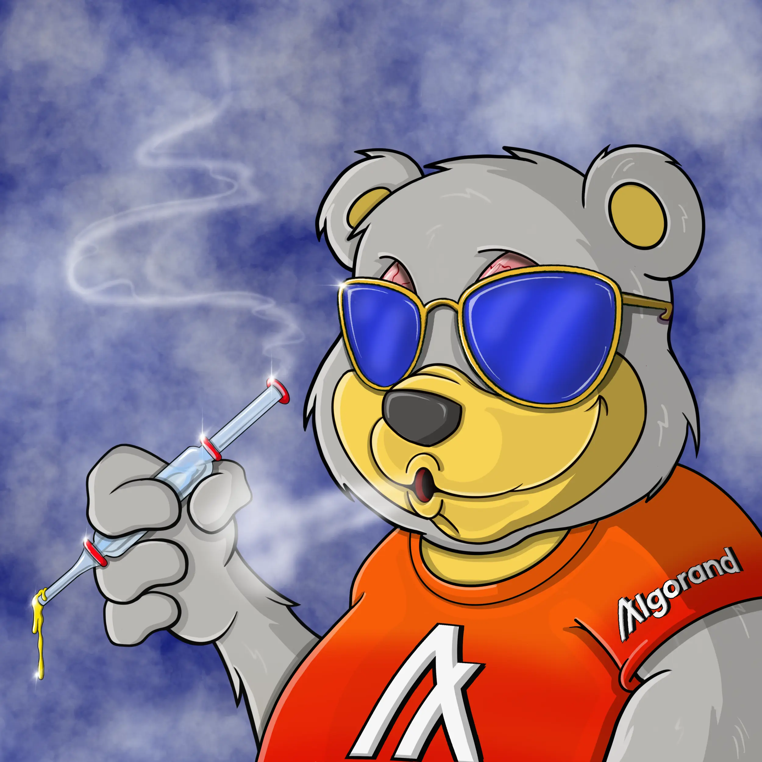 Burnin Bears #356 NFT on Algorand