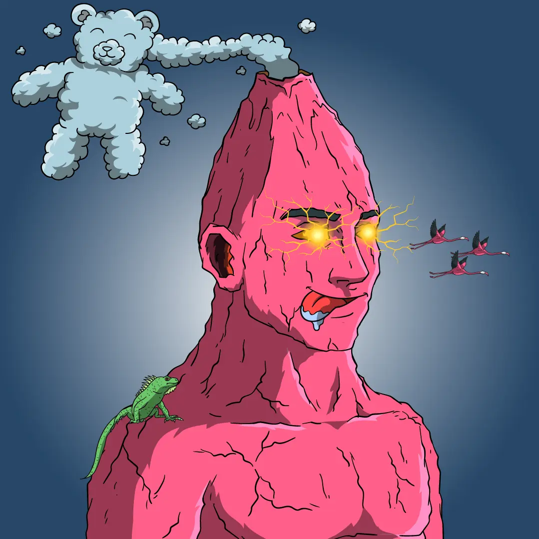 Volcano Boyz #490 NFT on Algorand