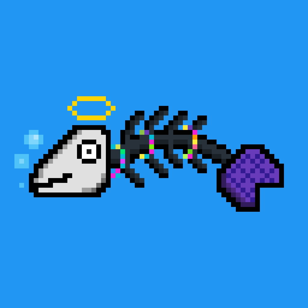 8-Bit BoneFish #273 NFT on Algorand