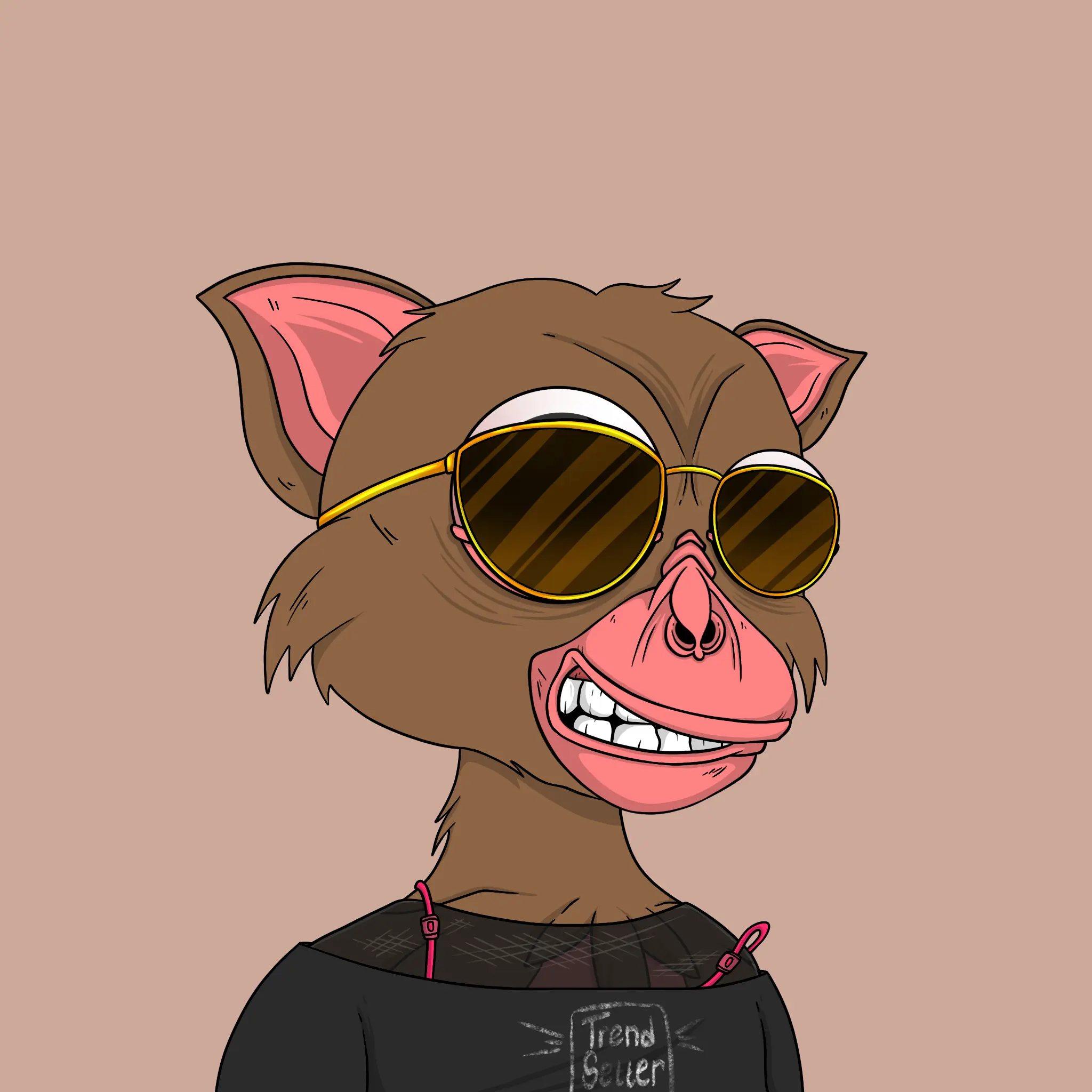 Trendy Tarsier #2178 NFT on Algorand