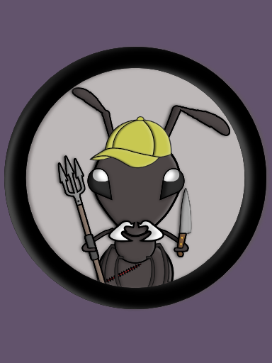 Black Garden Ant Queen #42