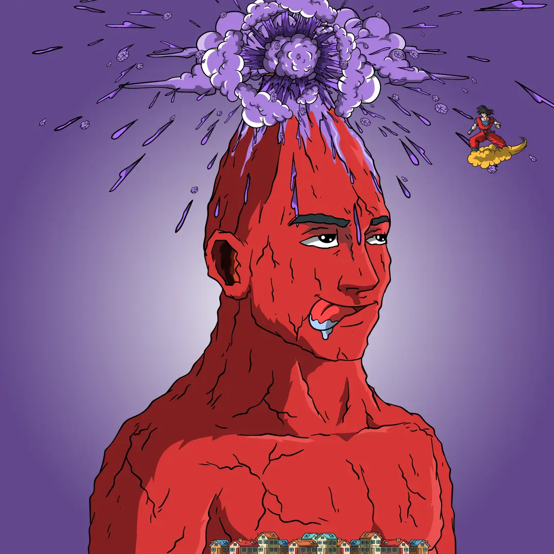 Volcano Boyz #1495 NFT on Algorand