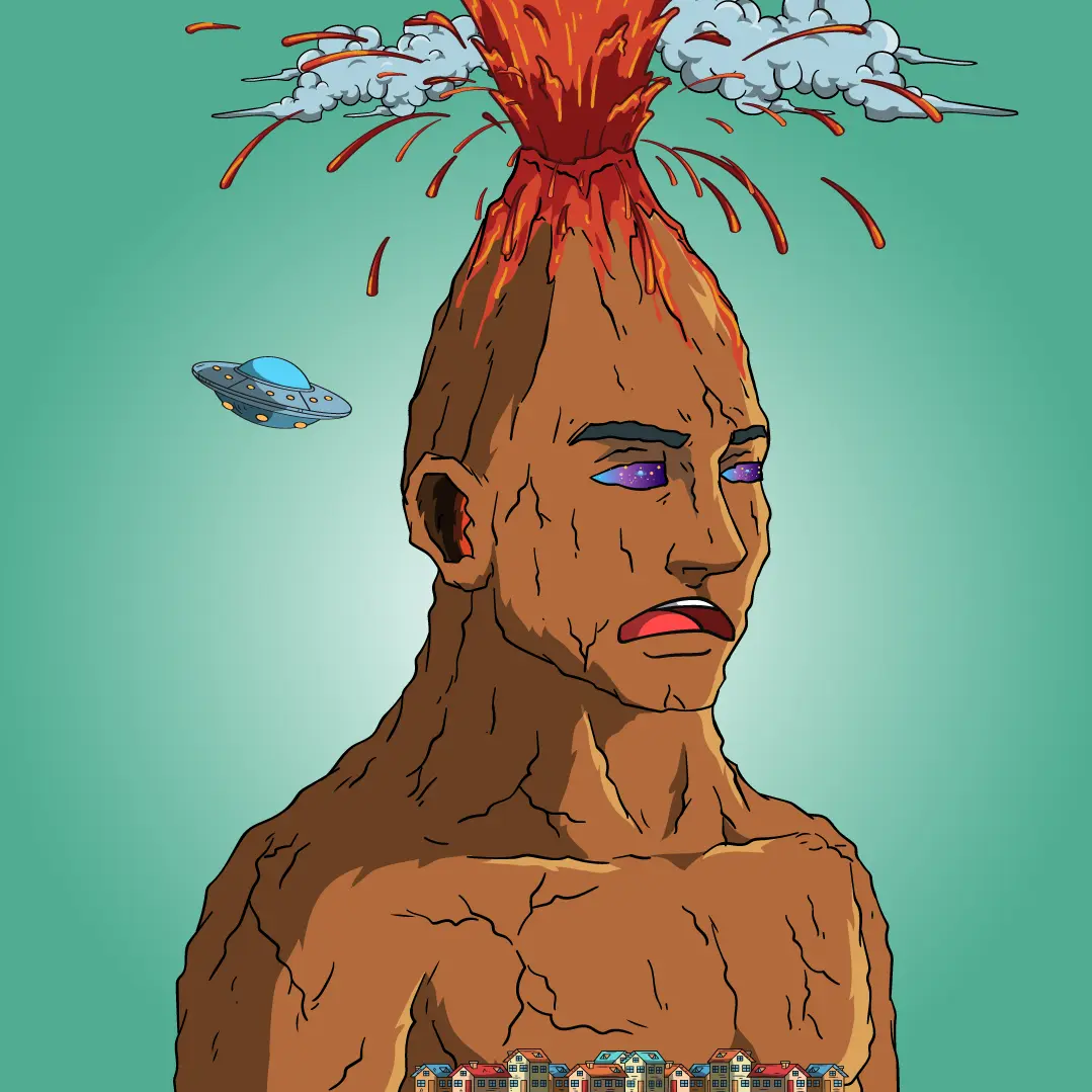 Volcano Boyz #1392 NFT on Algorand