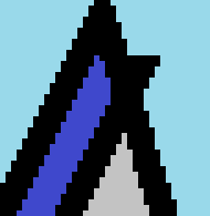 Algo Logo Pixel Art#12