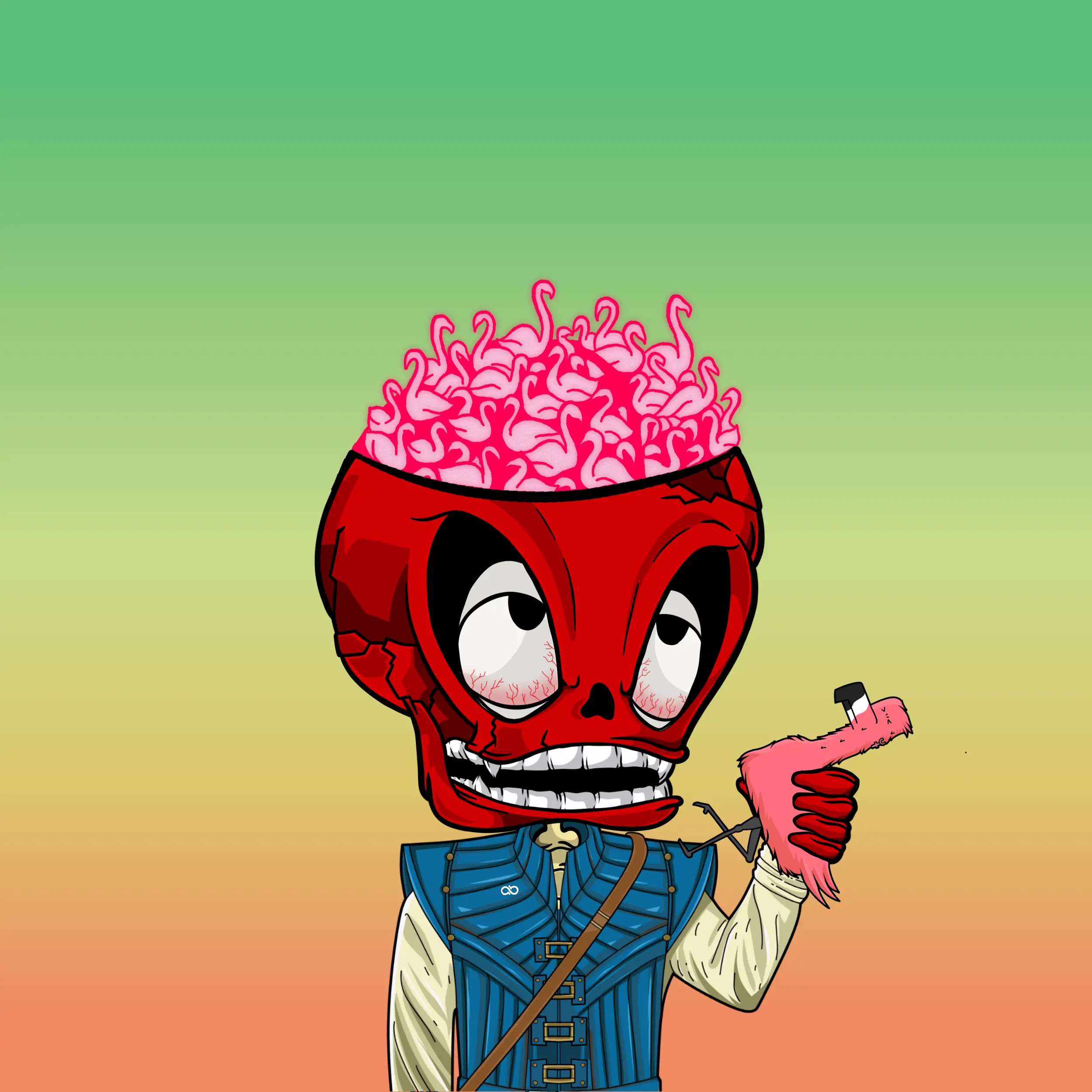 BoneBuddies #1154 NFT on Algorand