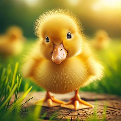 Duckling in thoughts