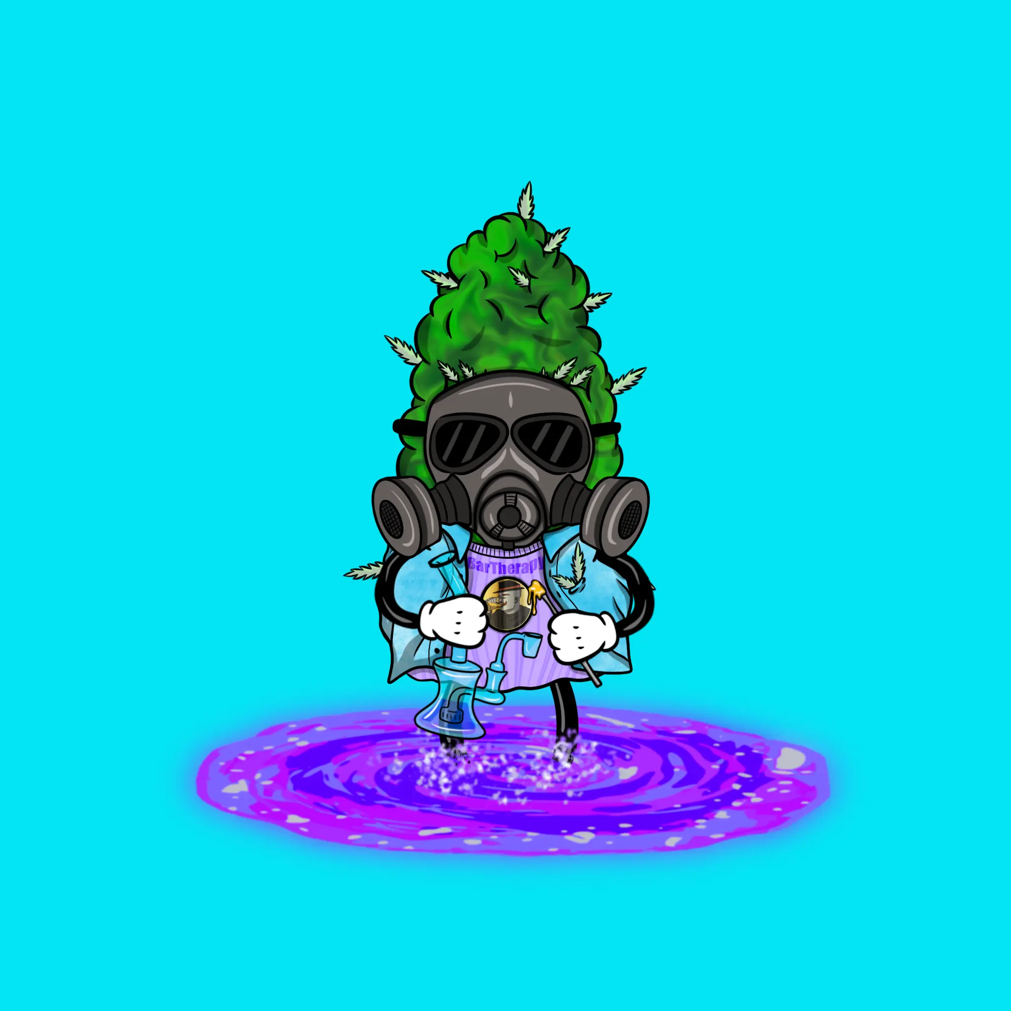 Blazing Budz #215 NFT on Algorand