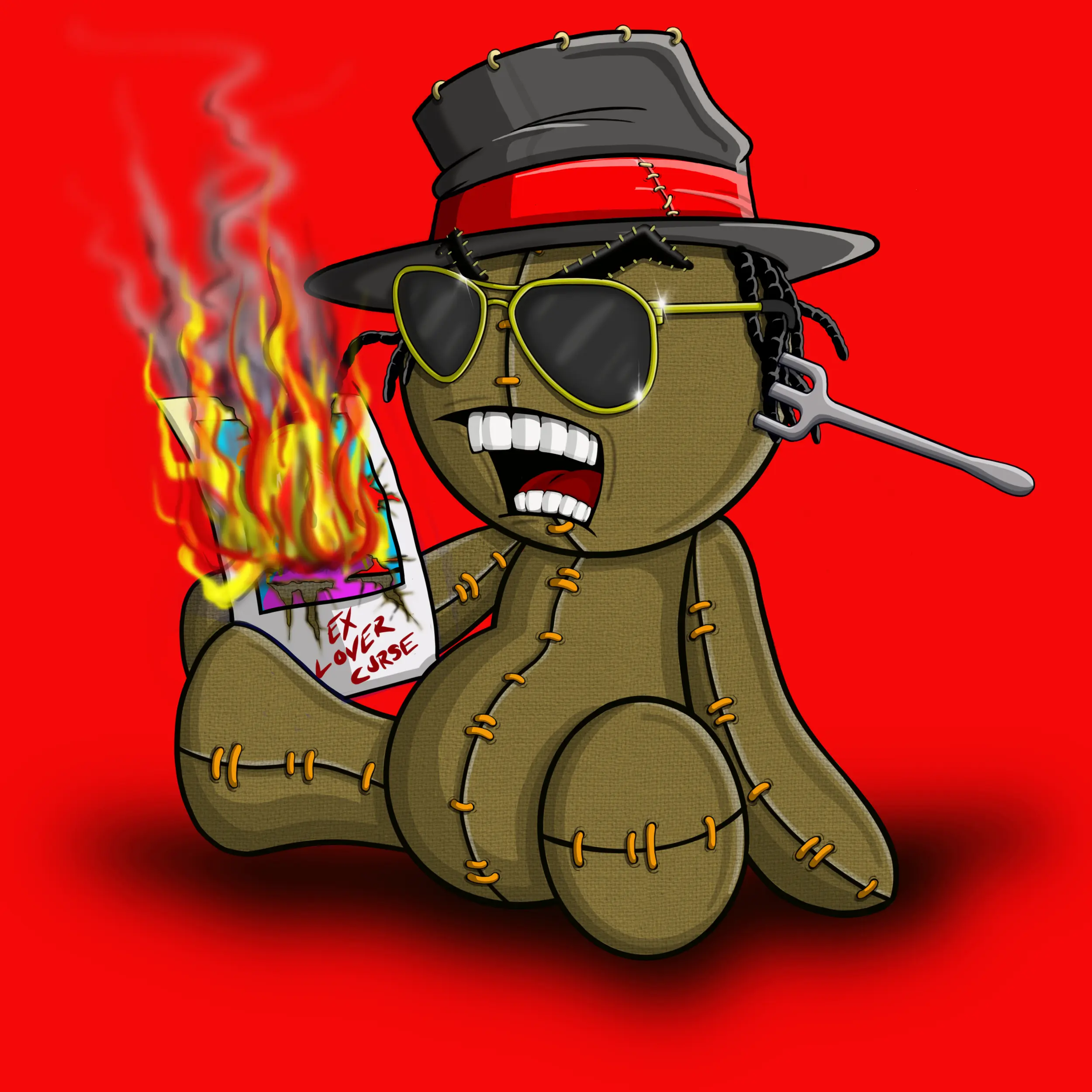 Trippy Stitch #1038 NFT on Algorand