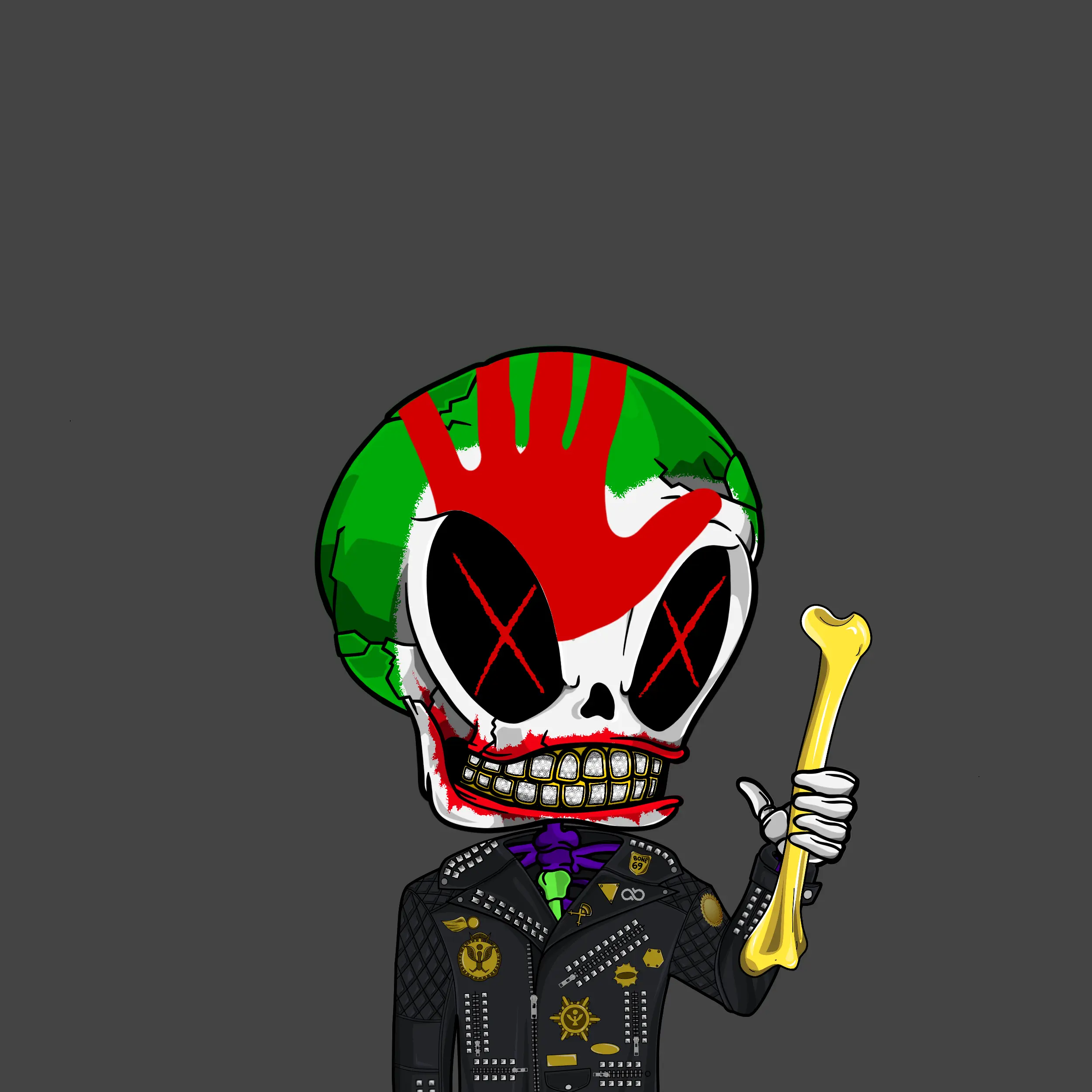 BoneBuddies #174 NFT on Algorand