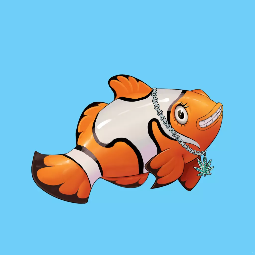 Clown Fish #225 NFT on Algorand