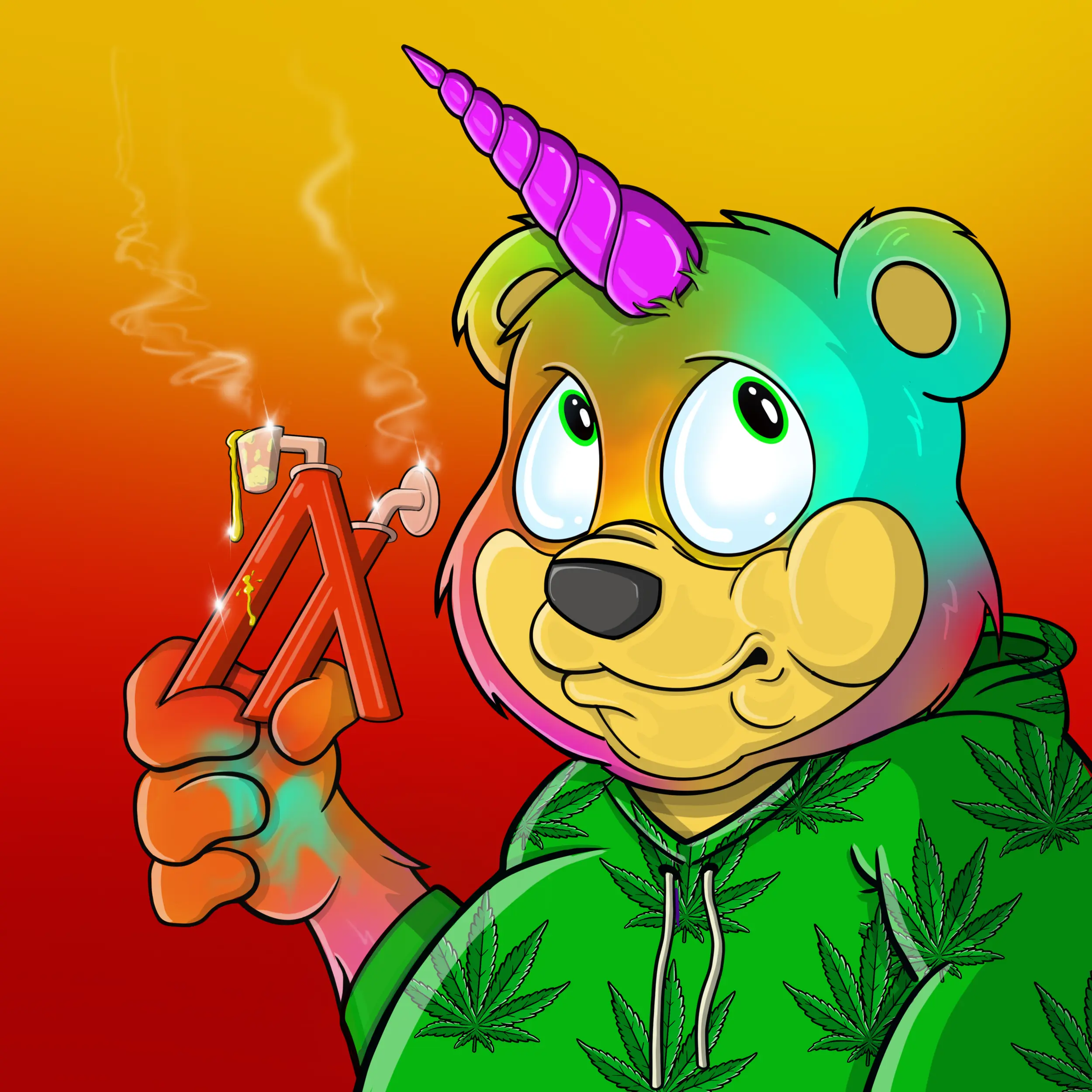 Burnin Bears #397 NFT on Algorand