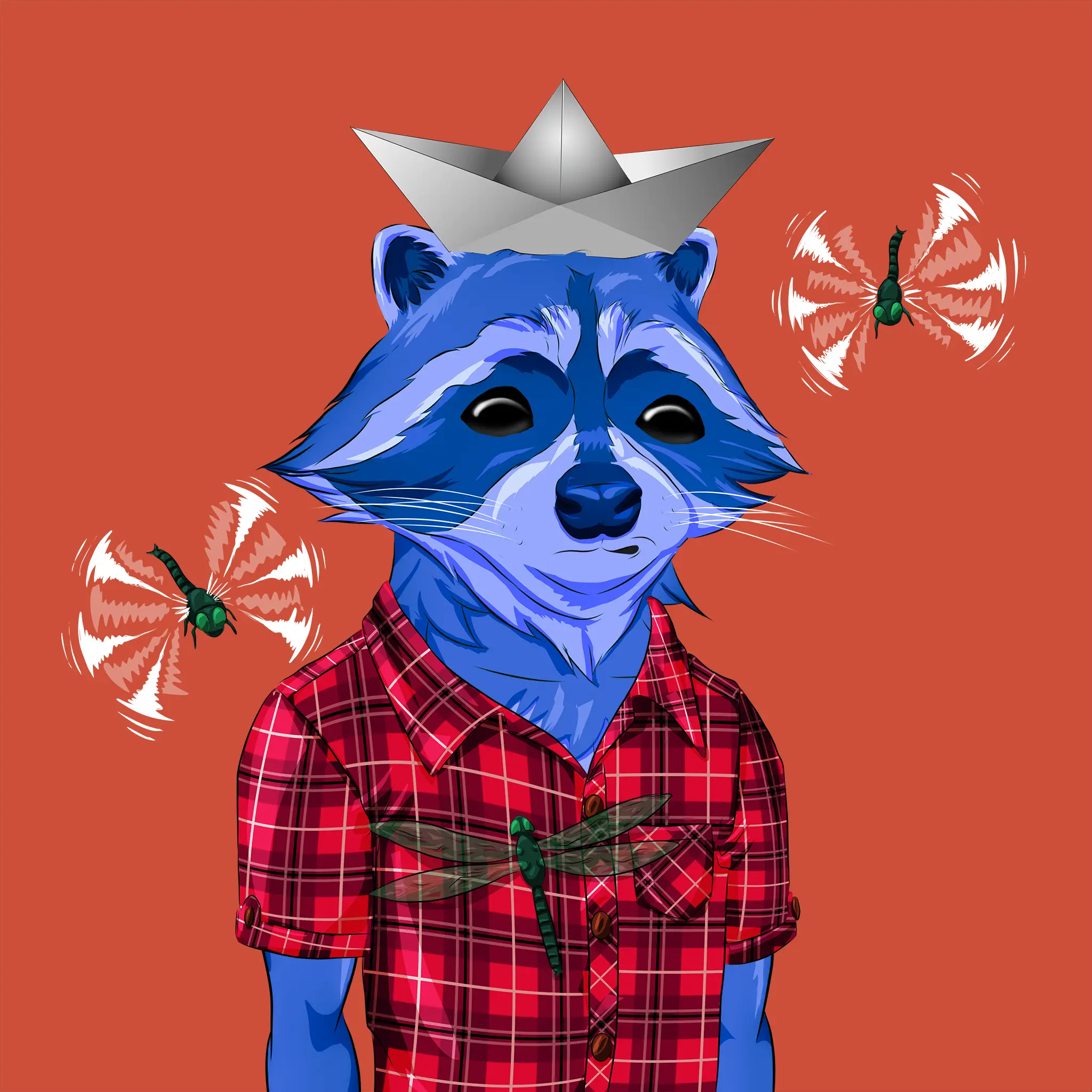 AlgoRaccoon #1378 NFT on Algorand