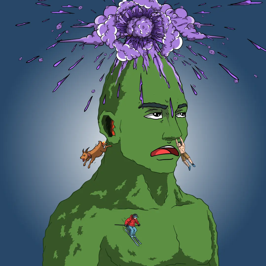 Volcano Boyz #1447 NFT on Algorand