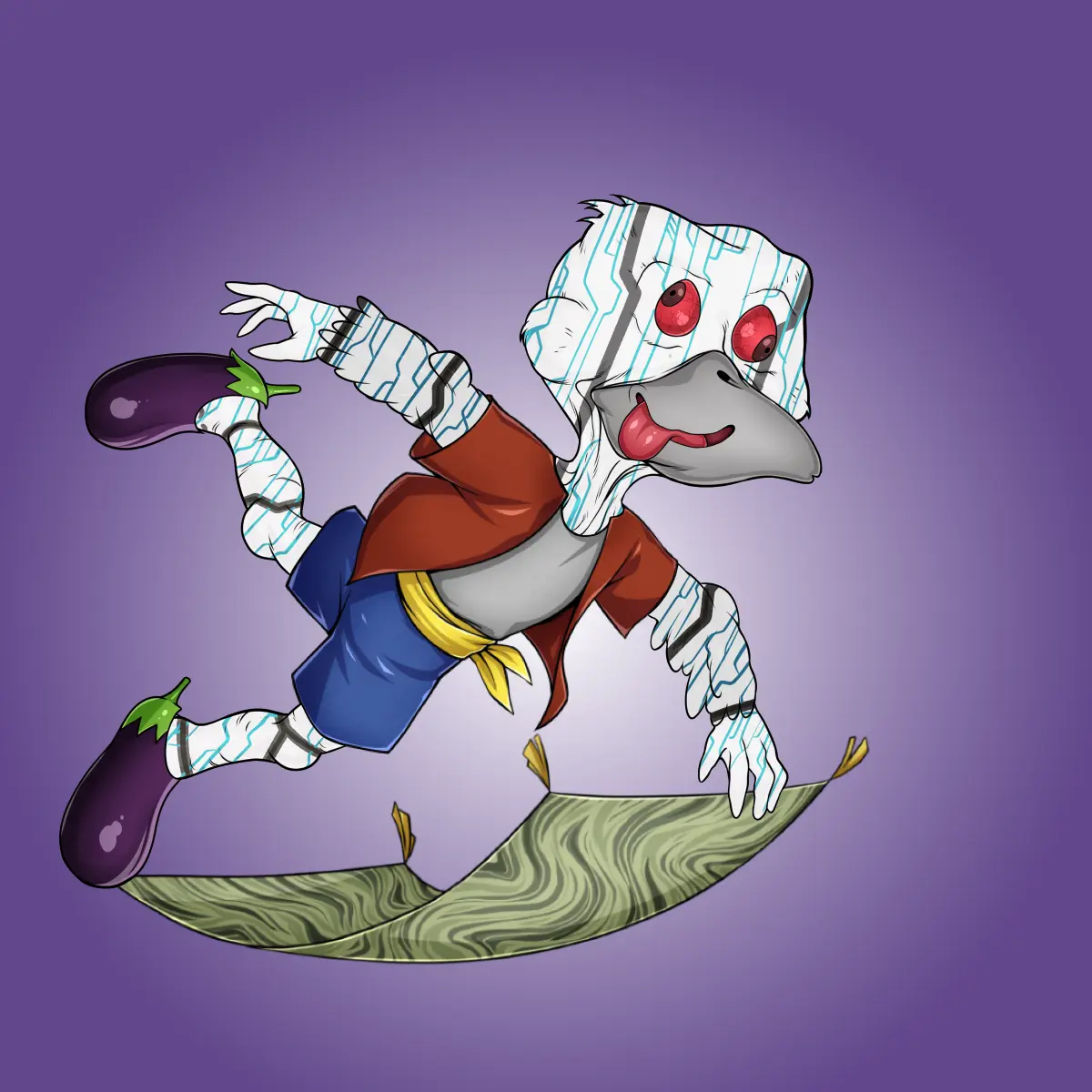 Rug Friends  #6382 NFT on Algorand