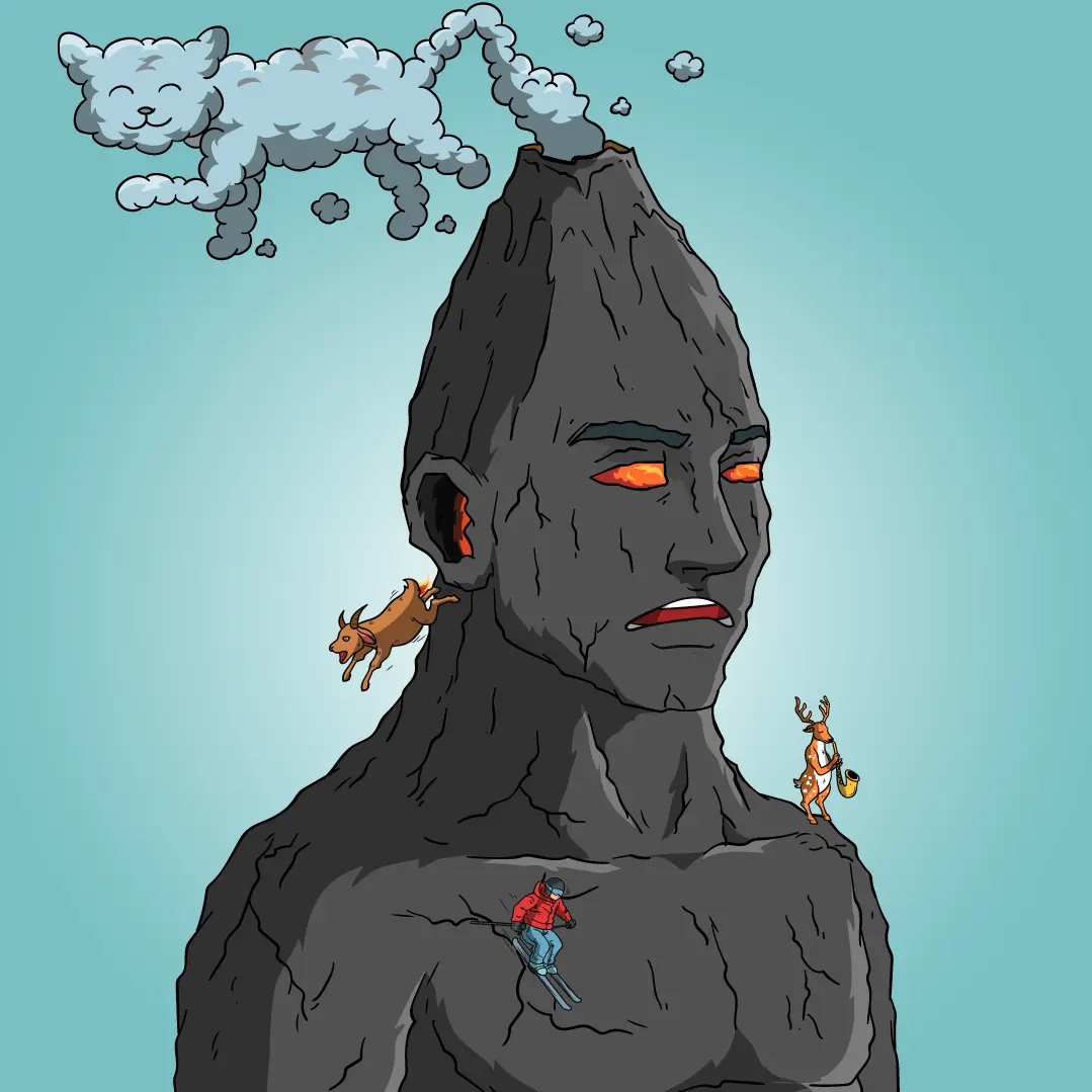 Volcano Boyz #1059 NFT on Algorand