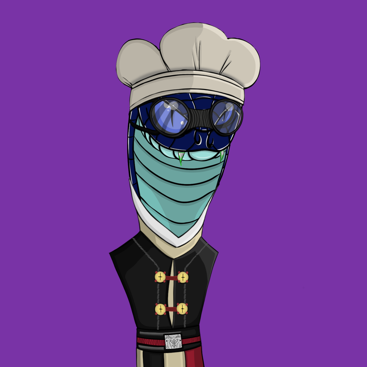 The Snake Cartel #71 NFT on Algorand