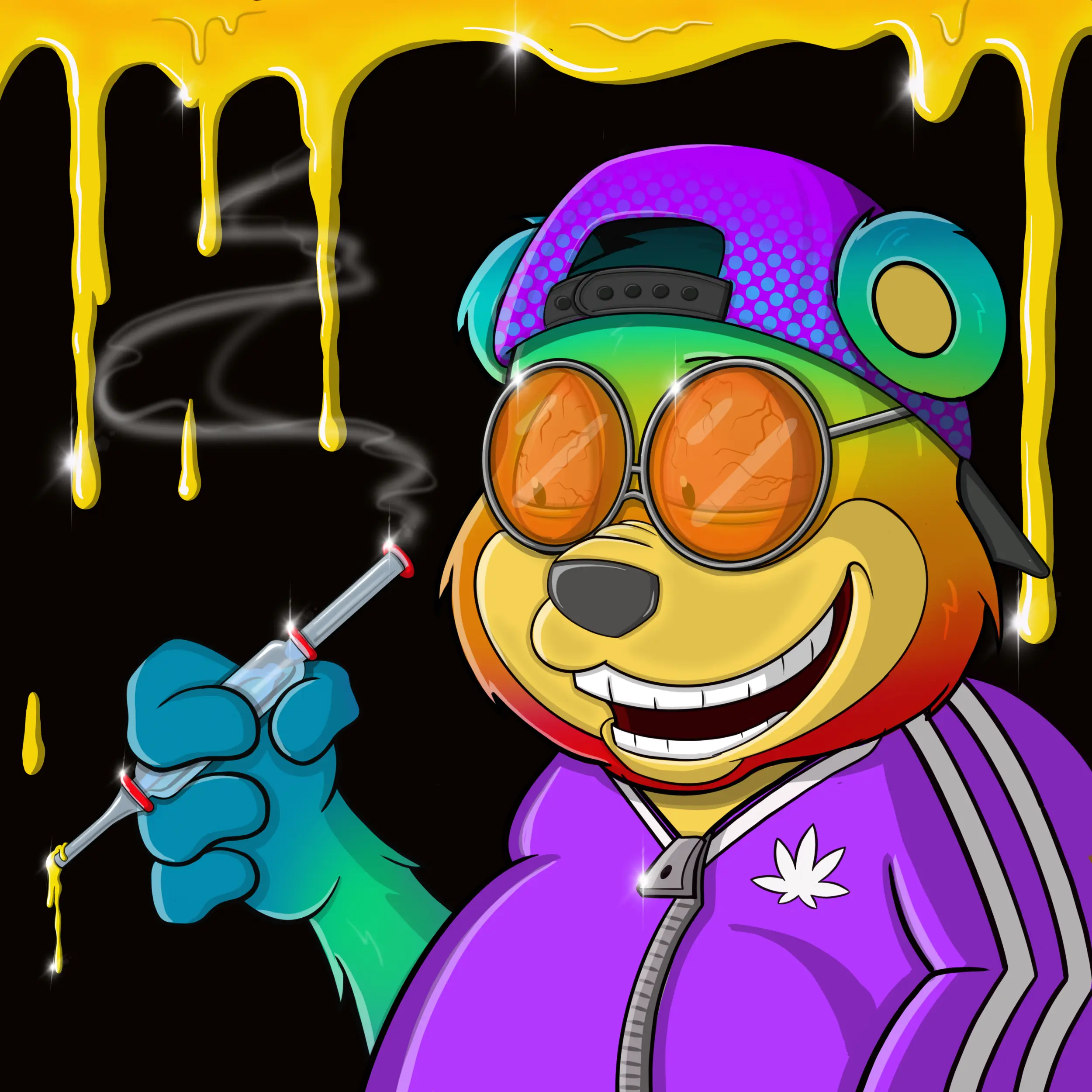 Burnin Bears #376 NFT on Algorand