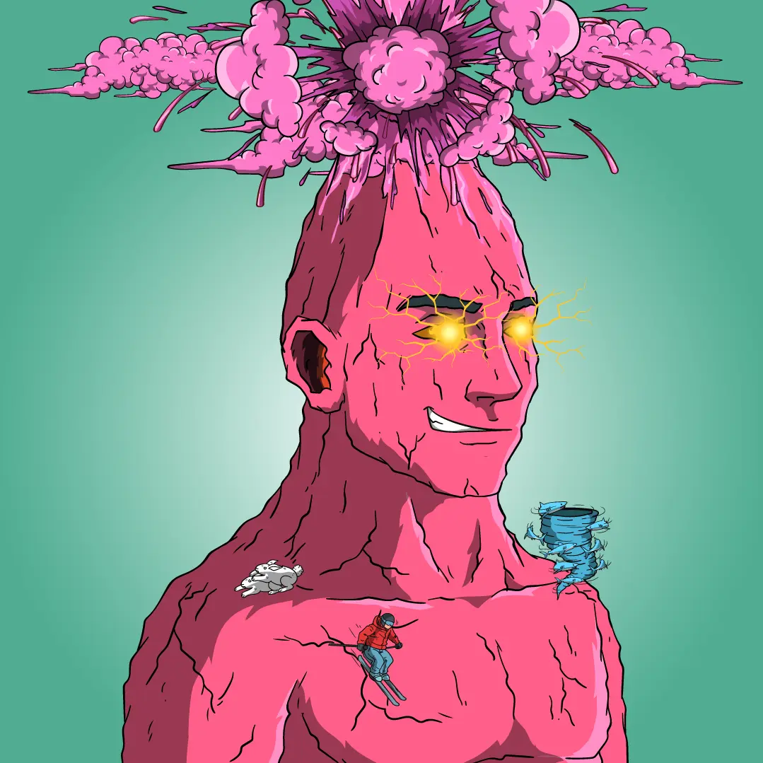 Volcano Boyz #1420 NFT on Algorand