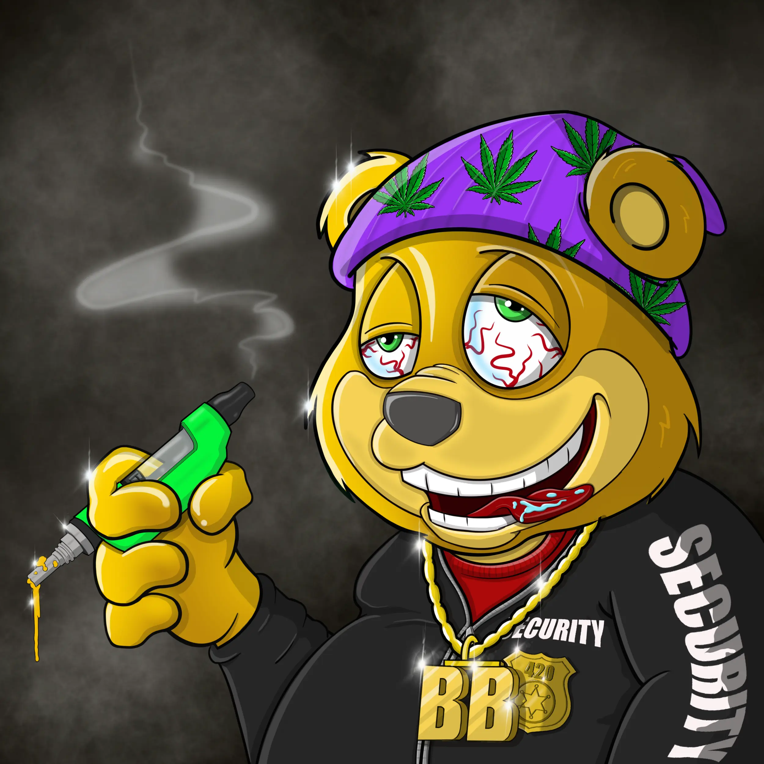 Burnin Bears #740 NFT on Algorand