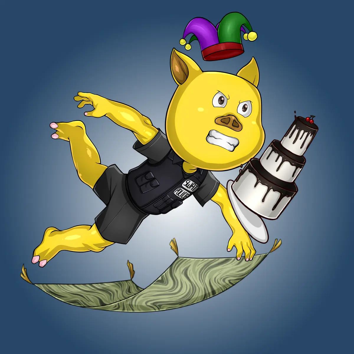 Rug Friends  #3447 NFT on Algorand