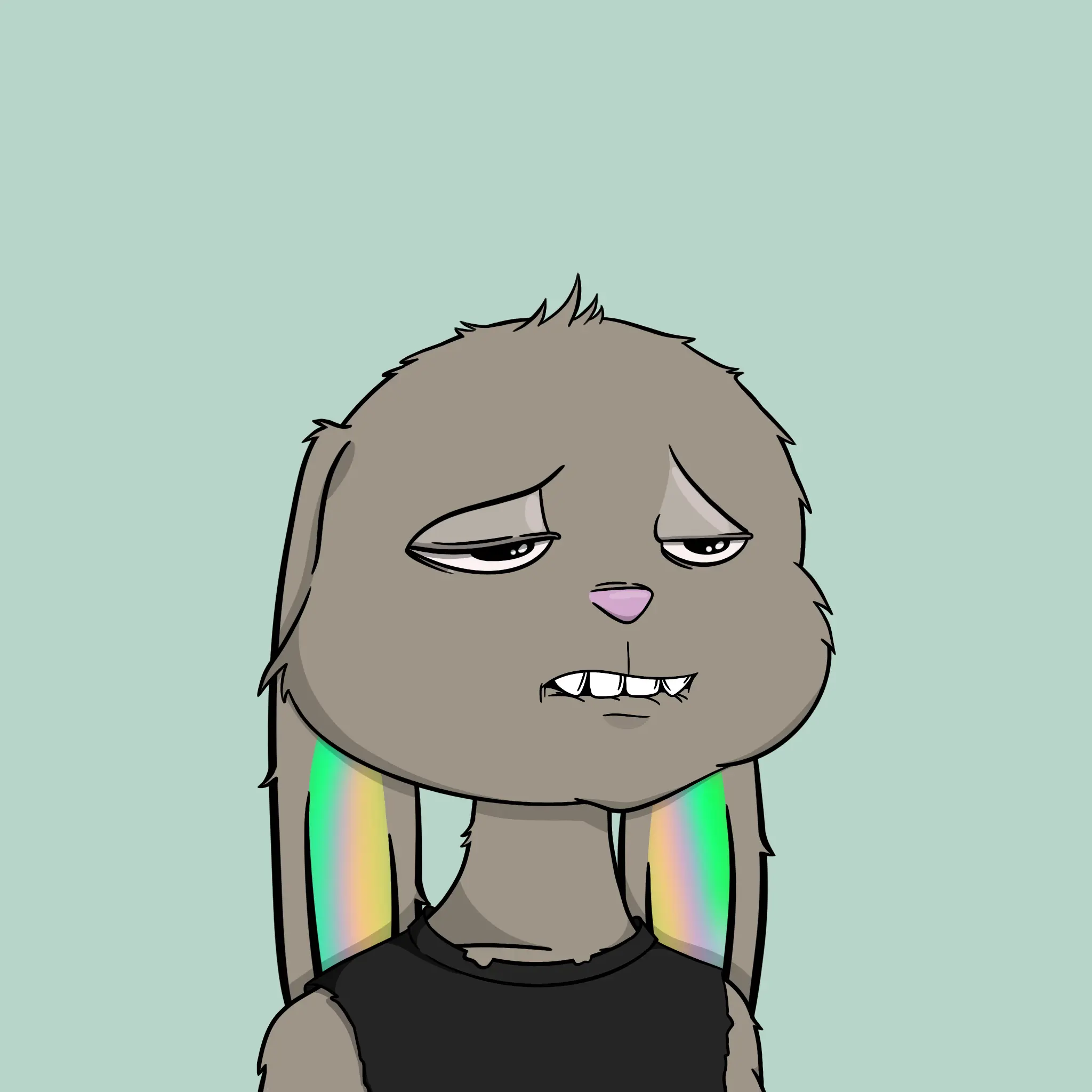 Bad Bunny Society #2377 NFT on Algorand