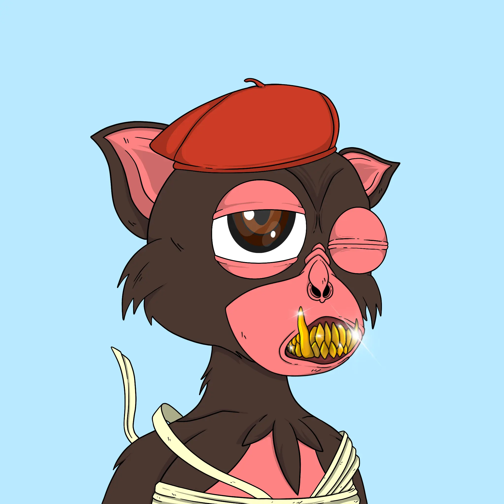 Trendy Tarsier #1928 NFT on Algorand