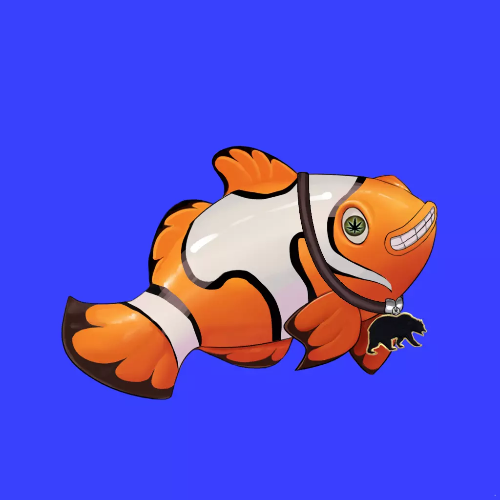 Clown Fish #340 NFT on Algorand