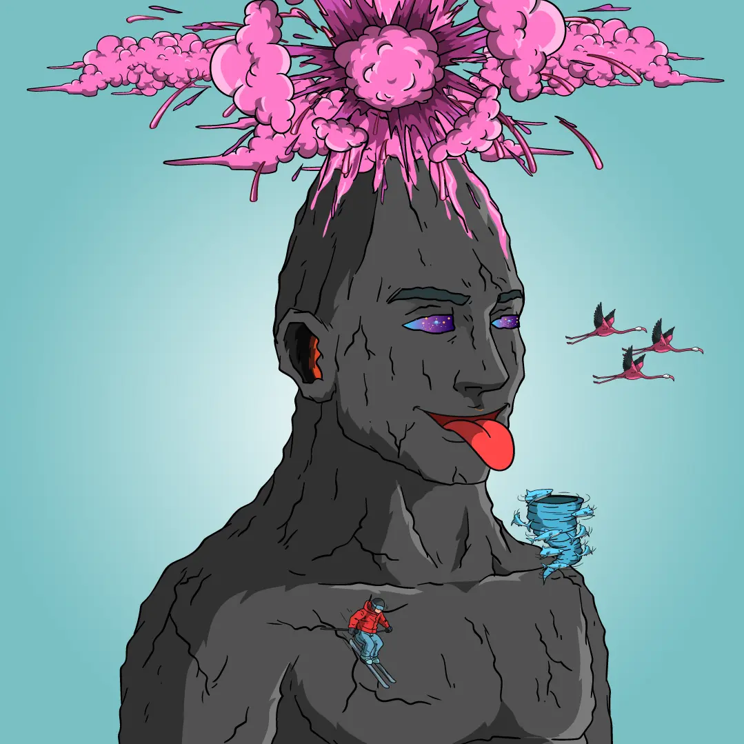 Volcano Boyz #796 NFT on Algorand