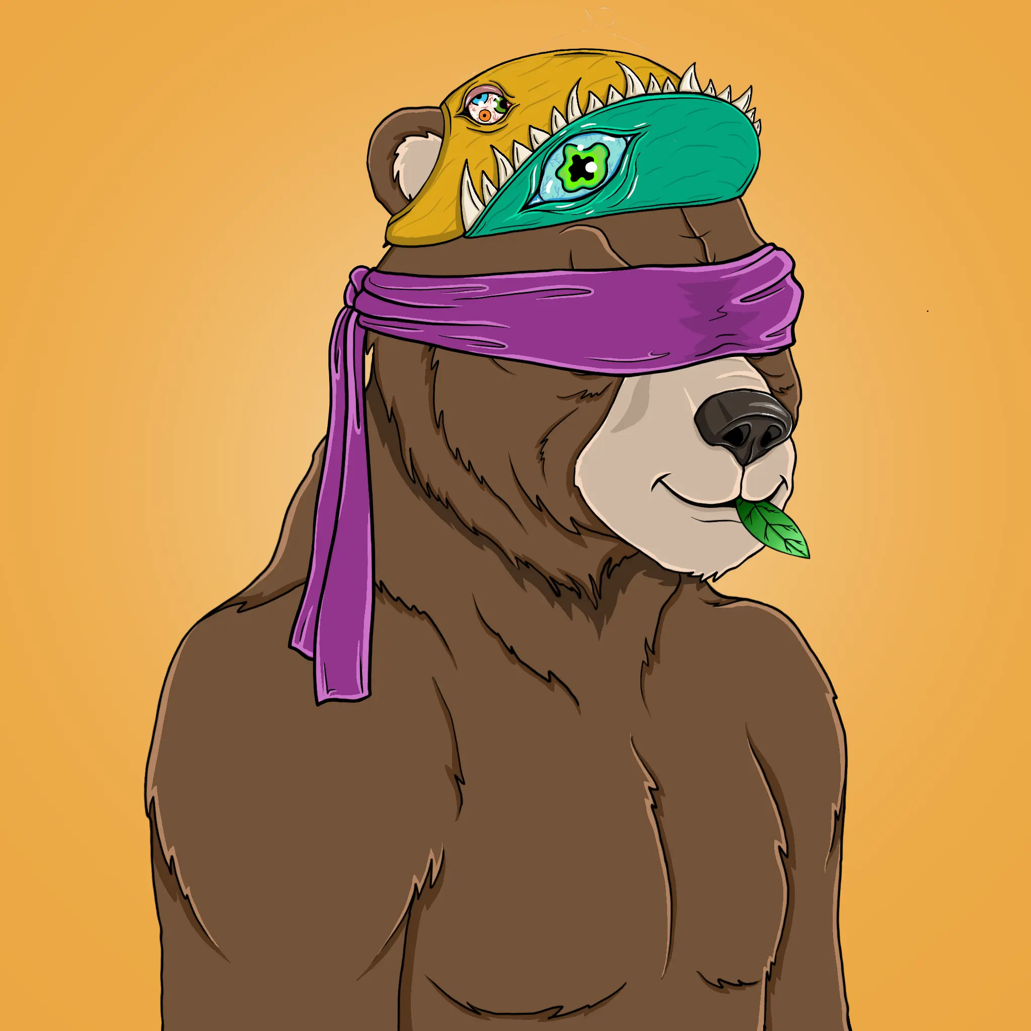 Mad Bears #489 NFT on Algorand