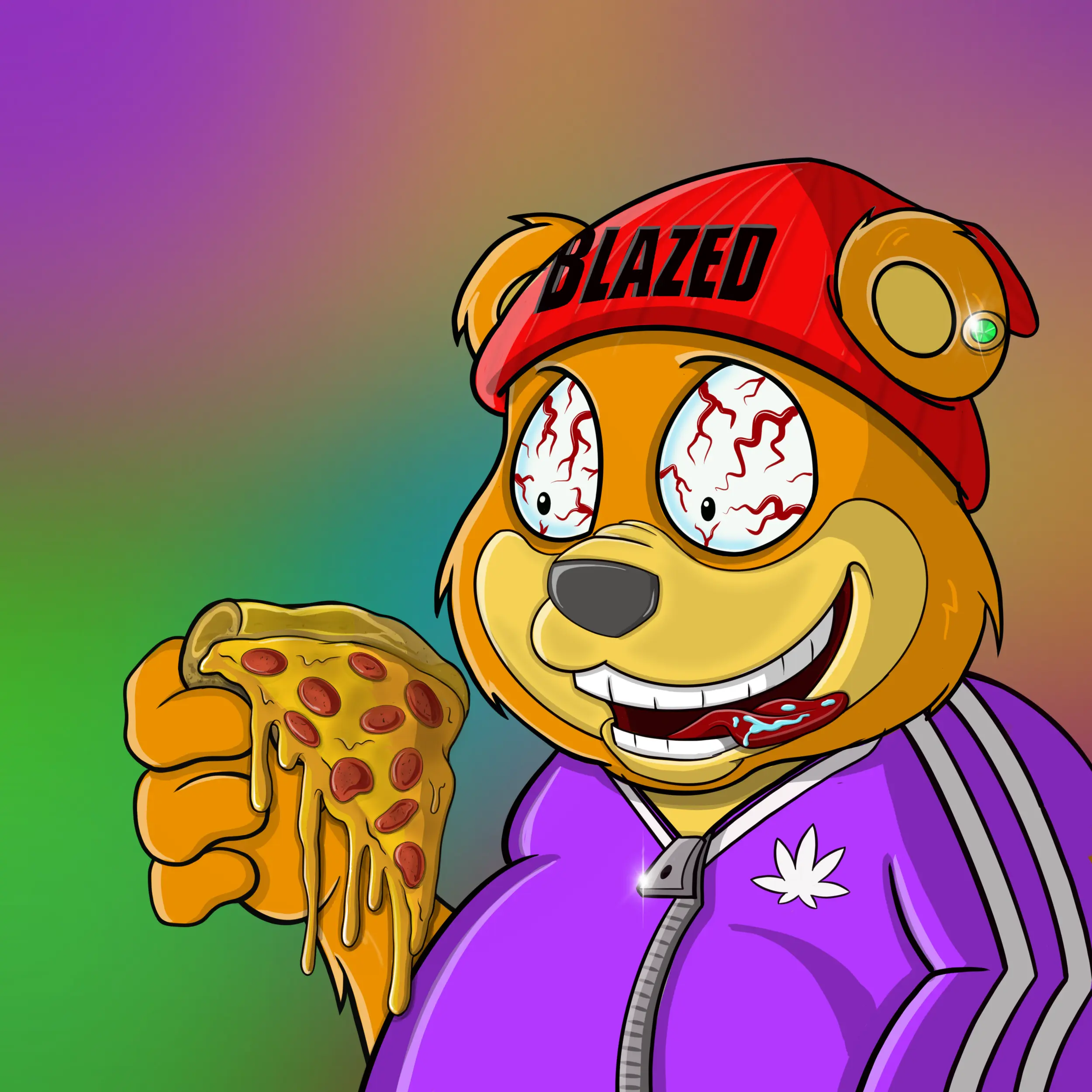 Burnin Bears #20 NFT on Algorand