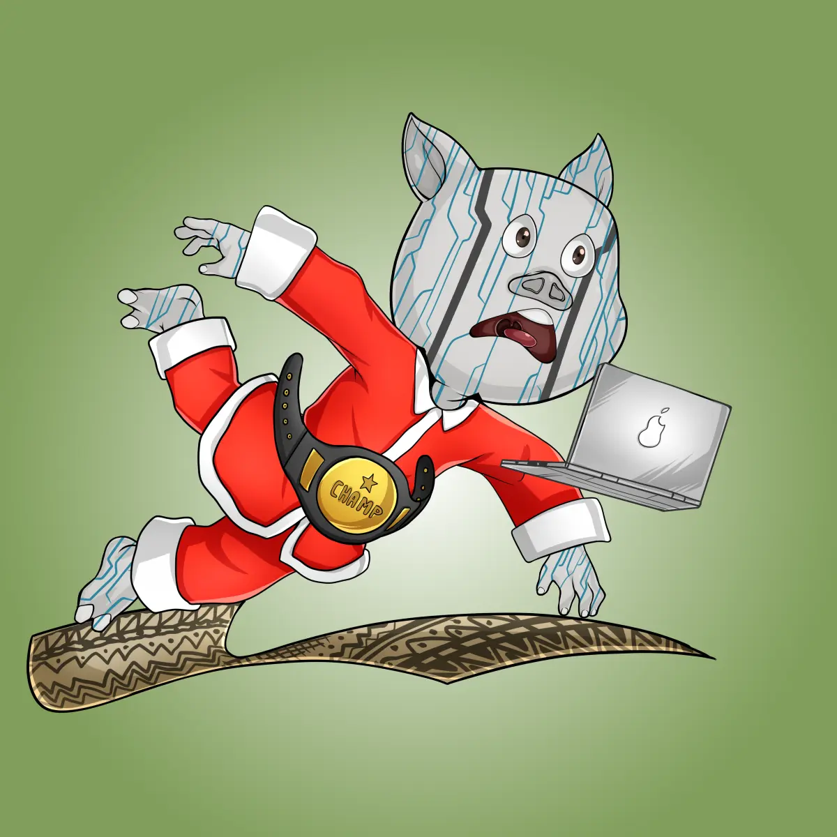 Rug Friends  #1351 NFT on Algorand