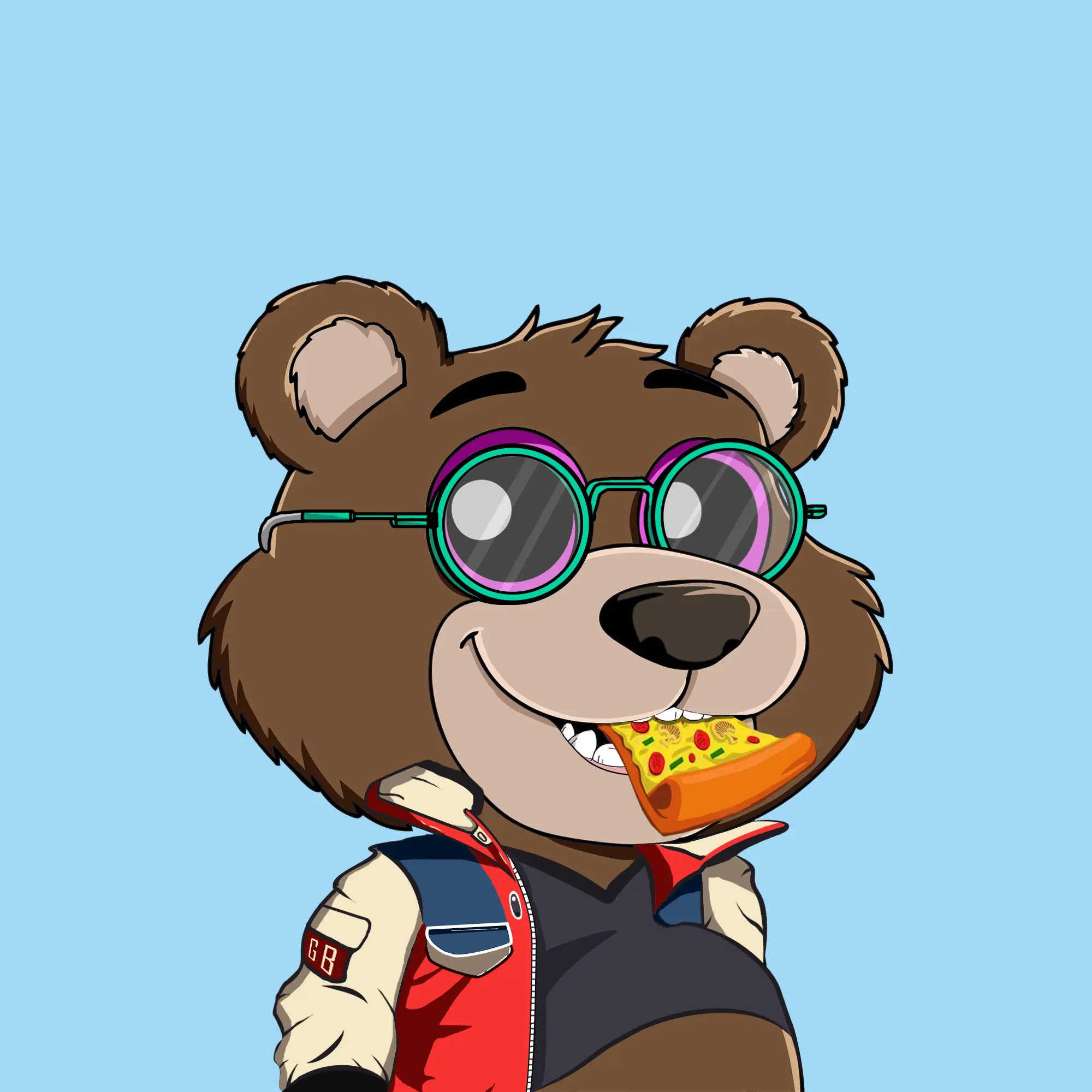 Gluttonous Bears #315 NFT on Algorand