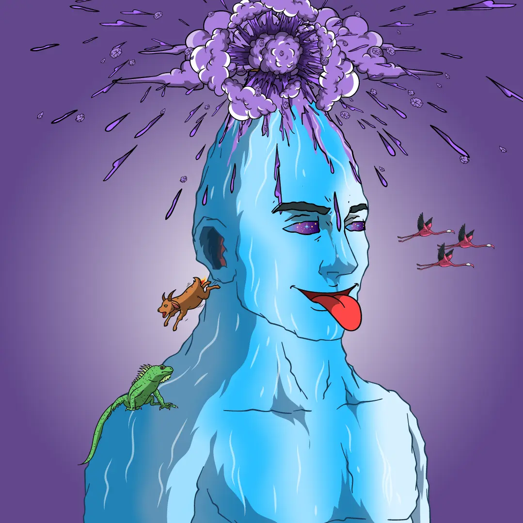 Volcano Boyz #1208 NFT on Algorand