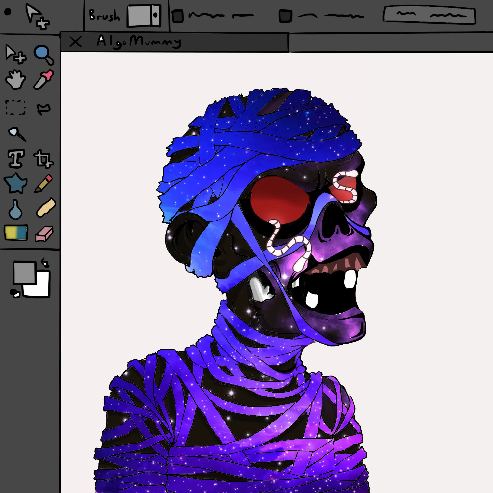 Algo Mummy #1870 NFT on Algorand