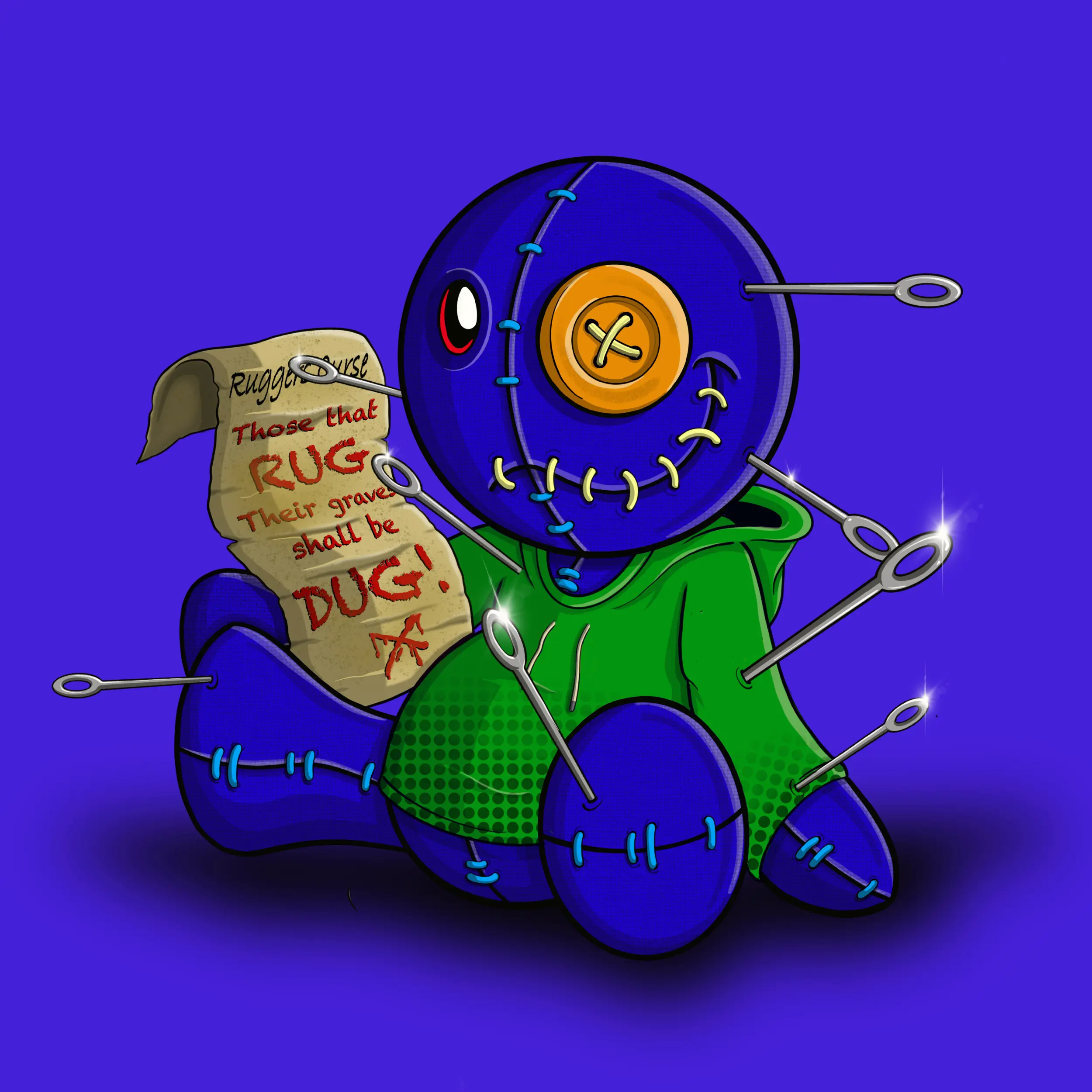 Trippy Stitch #10 NFT on Algorand