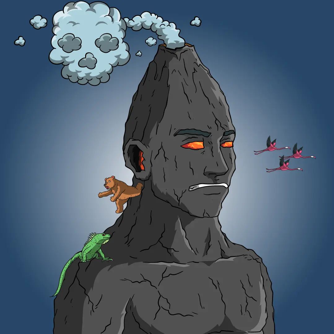 Volcano Boyz #1337 NFT on Algorand